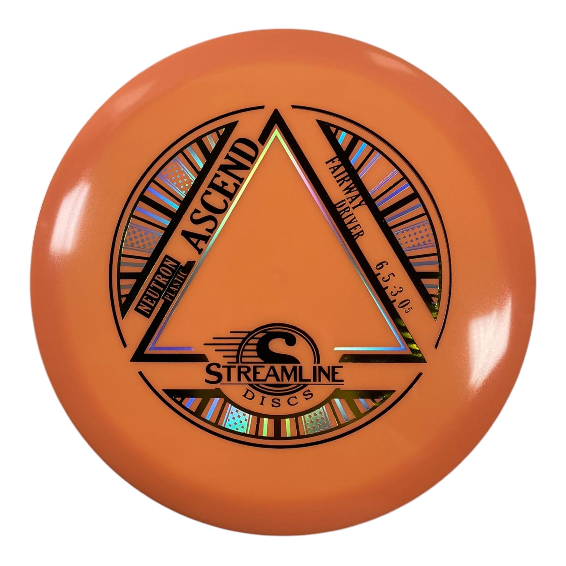 Streamline Discs Ascend | Neutron | Orange/Green 167g Disc Golf