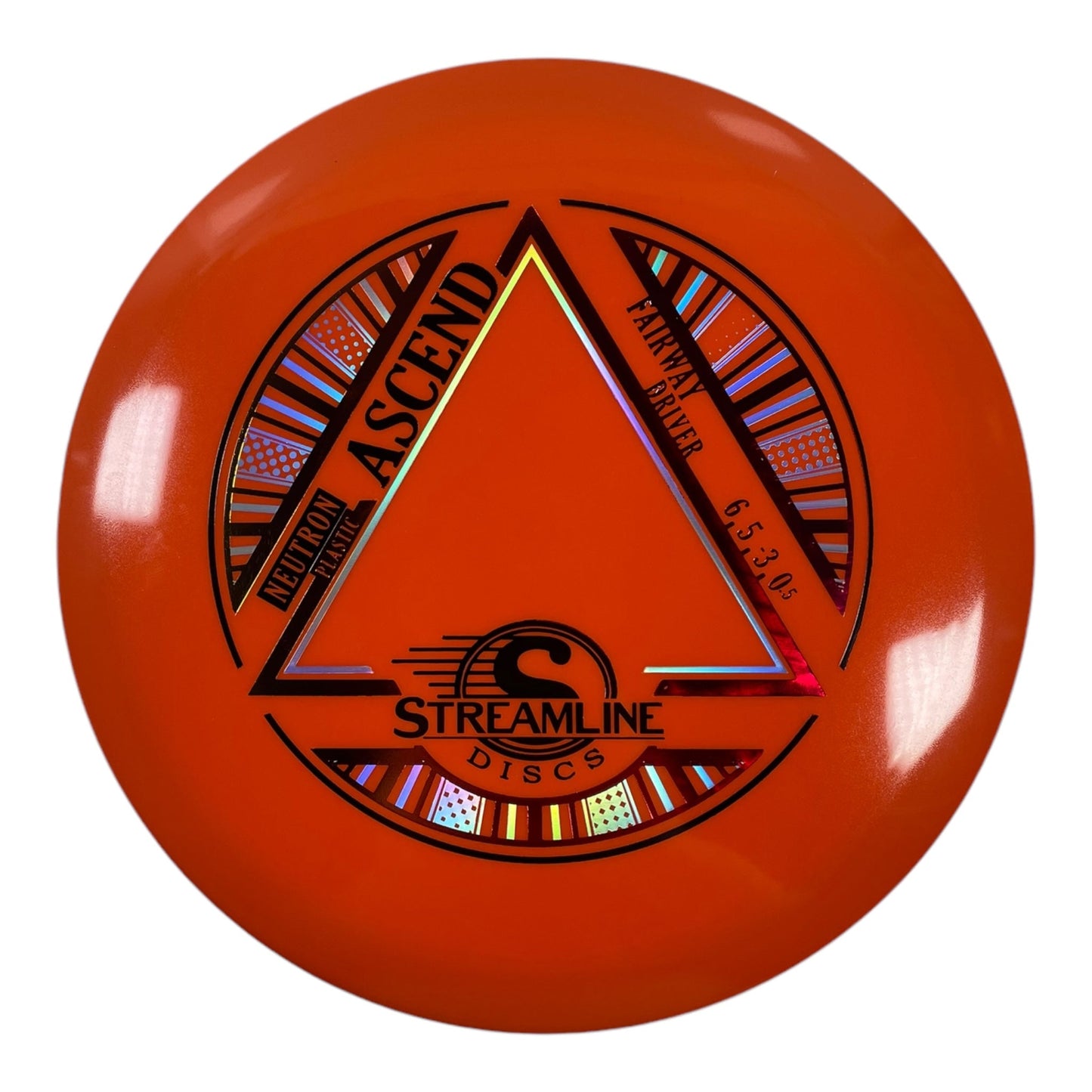 Streamline Discs Ascend | Neutron | Orange/Orange 167g Disc Golf