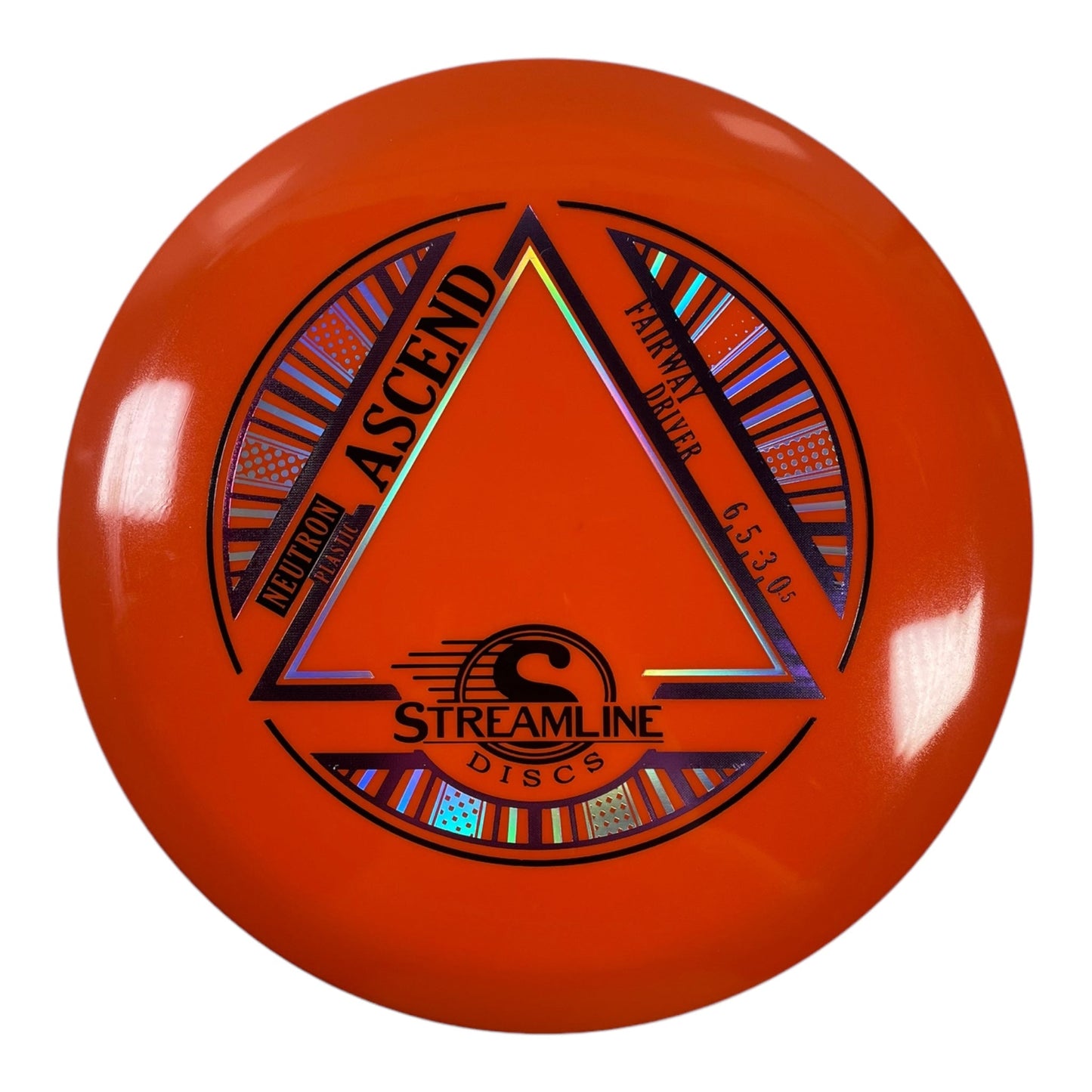 Streamline Discs Ascend | Neutron | Orange/Pink 167g Disc Golf