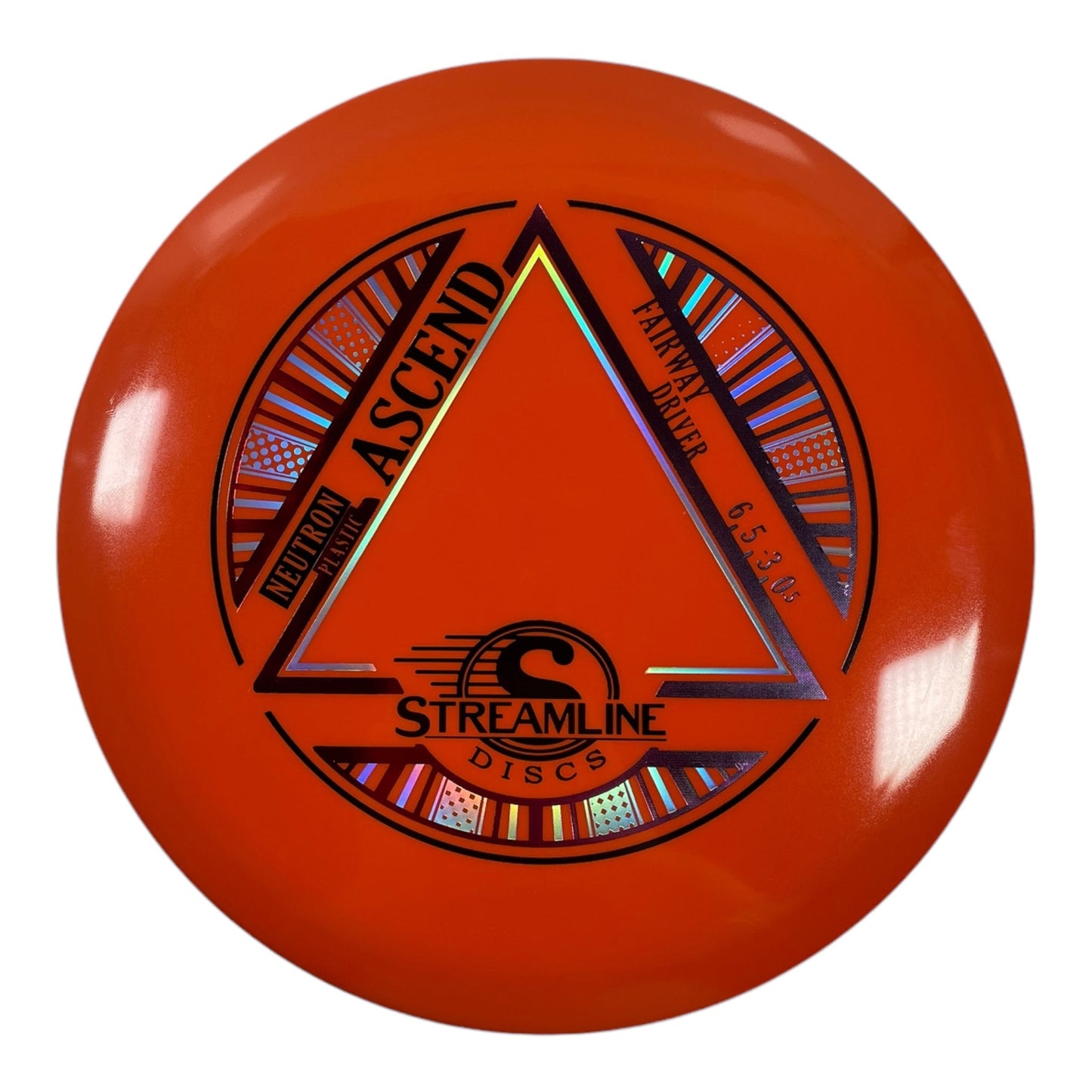 Streamline Discs Ascend | Neutron | Orange/Red 168g Disc Golf