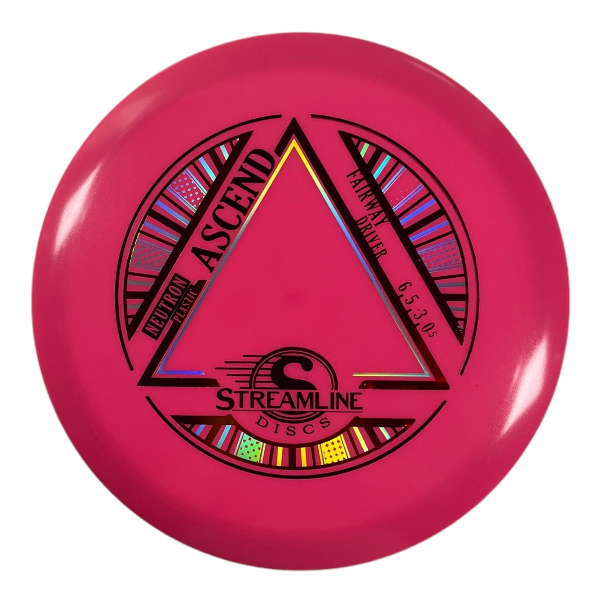 Streamline Discs Ascend | Neutron | Pink/Gold 166g Disc Golf