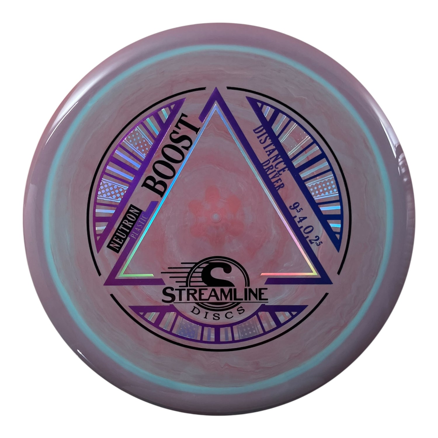 Streamline Discs Boost | Neutron | Purple/Purple 175g Disc Golf