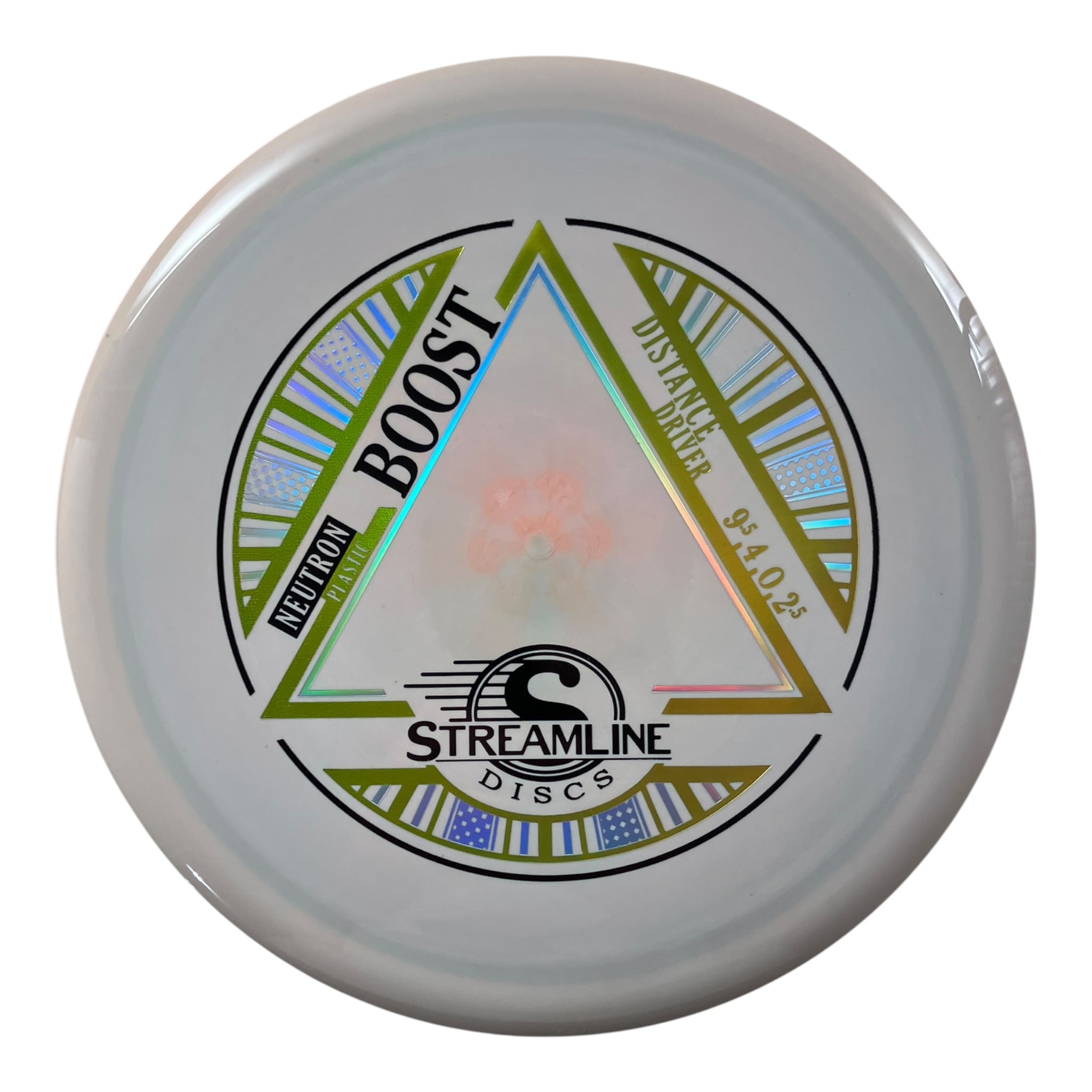 Streamline Discs Boost | Neutron | Tan/Gold 175g Disc Golf