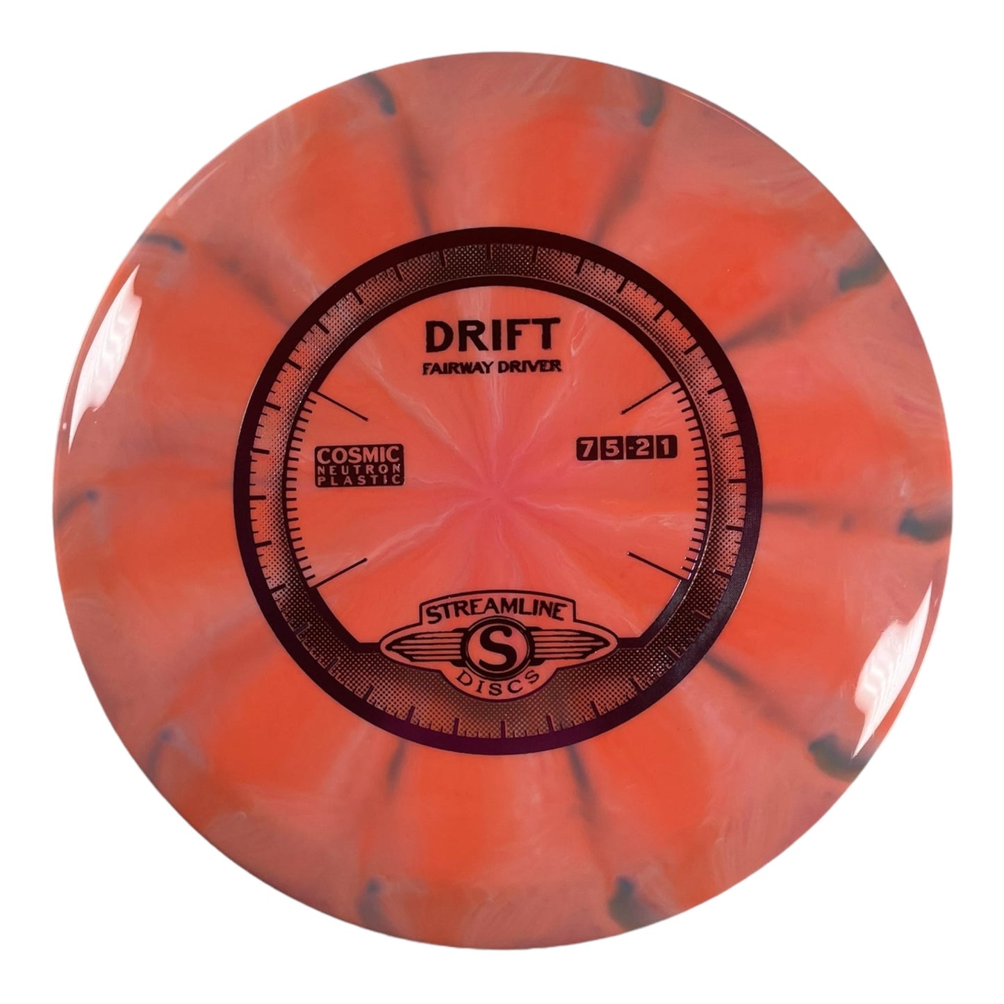 Streamline Discs Drift | Cosmic Neutron | Pink/Sunset 174g Disc Golf