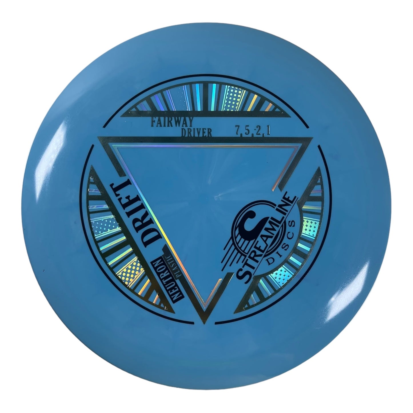 Streamline Discs Drift | Neutron | Blue/Gold 168g Disc Golf