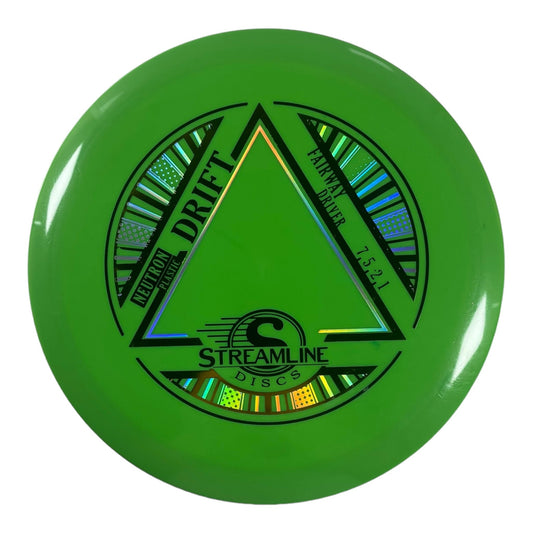 Streamline Discs Drift | Neutron | Green/Gold 169g Disc Golf