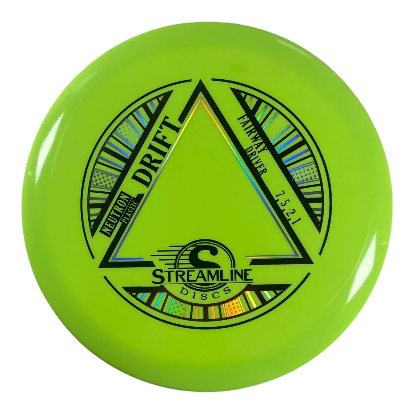 Streamline Discs Drift | Neutron | Green/Purple 174g Disc Golf