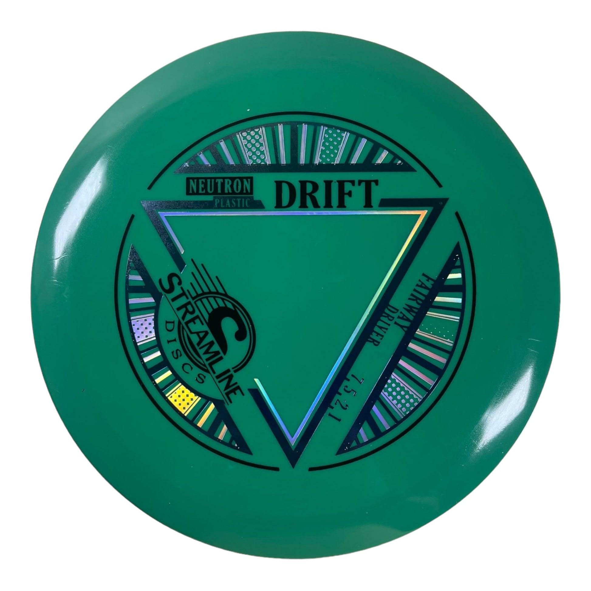 Streamline Discs Drift | Neutron | Green/Silver 169g Disc Golf