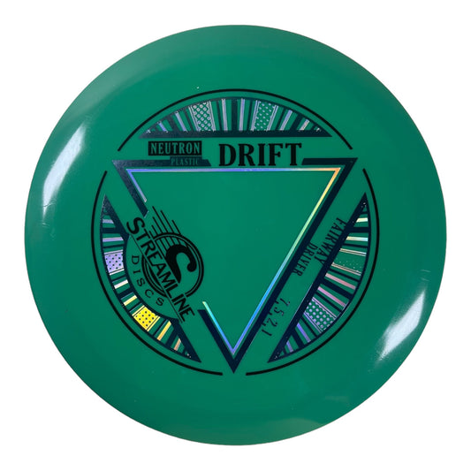 Streamline Discs Drift | Neutron | Green/Silver 169g Disc Golf