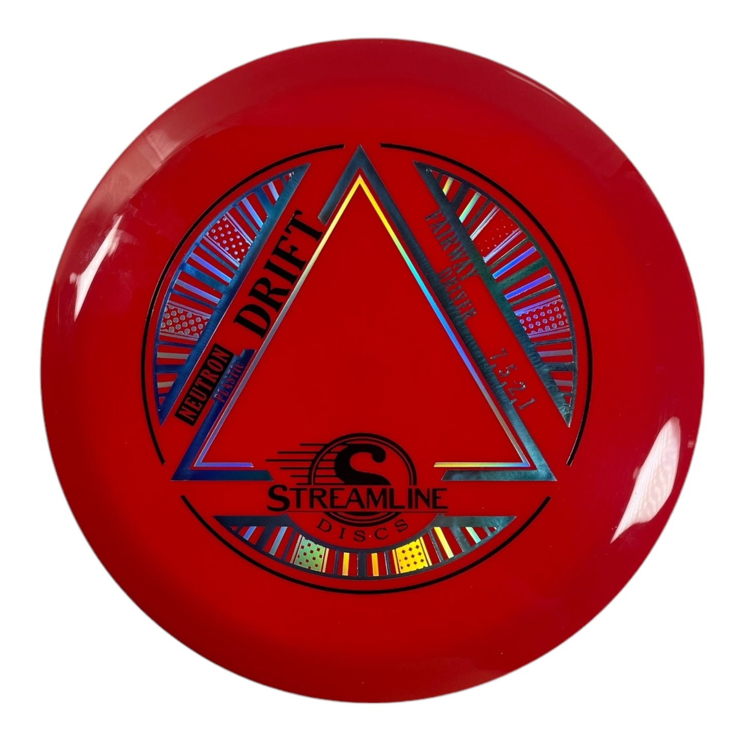 Streamline Discs Drift | Neutron | Red/Blue 166g Disc Golf