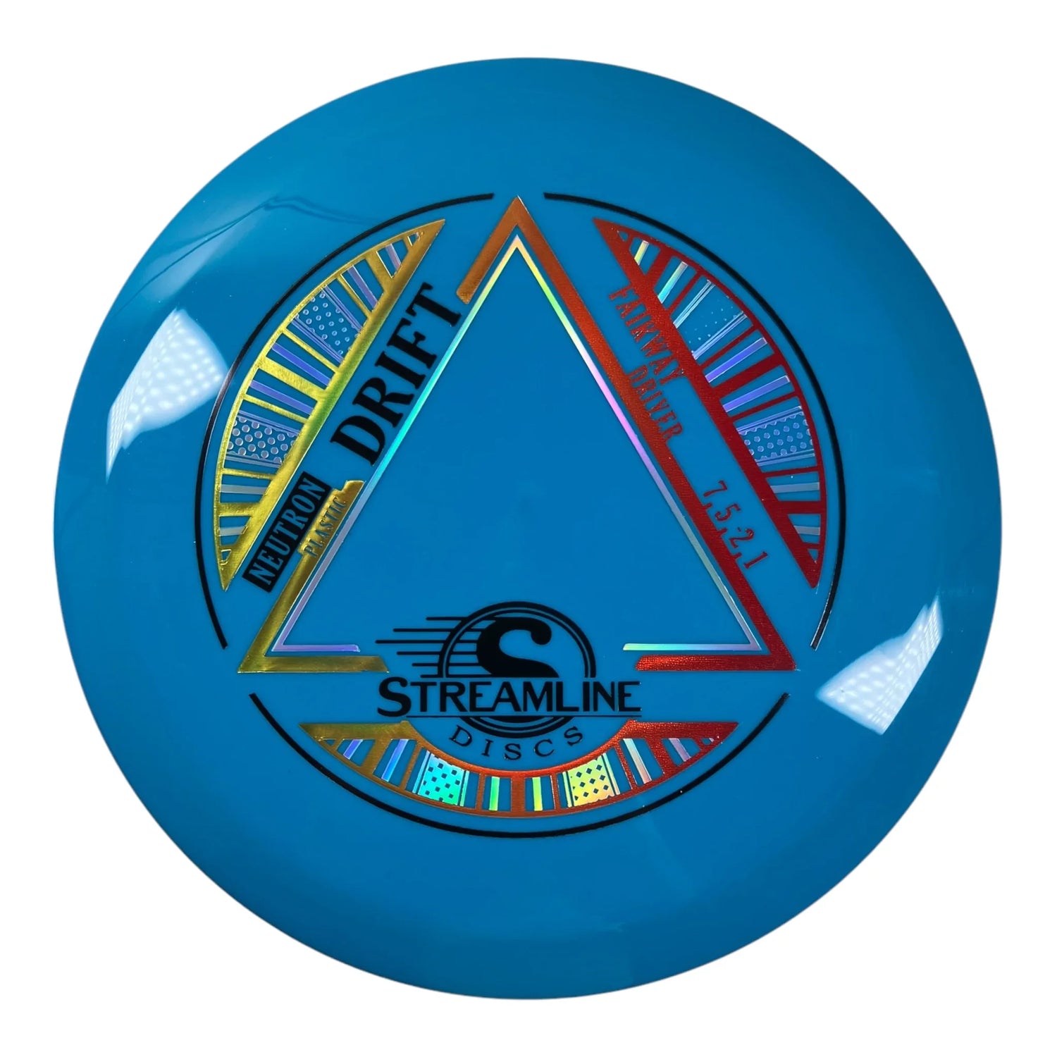 Streamline Discs Drift | Neutron | Blue/Sunrise 167g Disc Golf