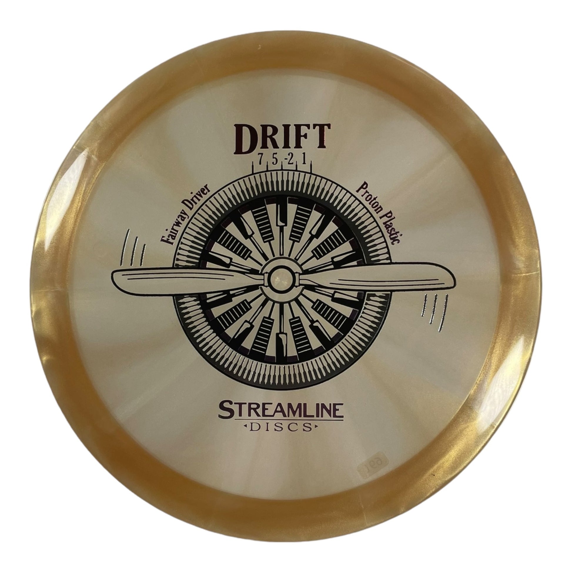 Streamline Discs Drift | Proton | Gold/Sunset 169g Disc Golf