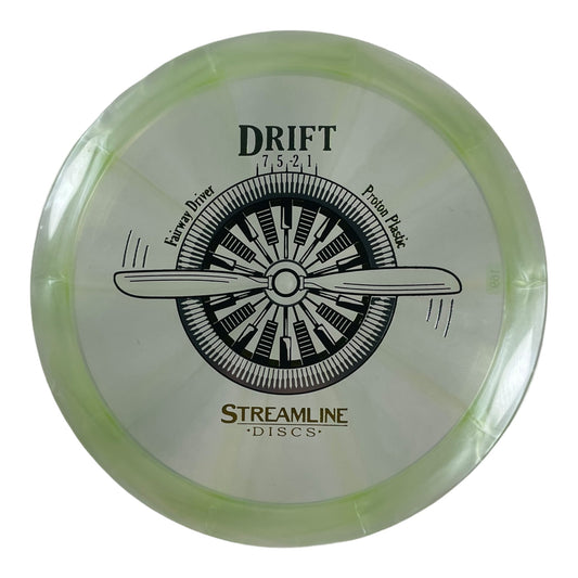 Streamline Discs Drift | Proton | Green/Green 169g Disc Golf