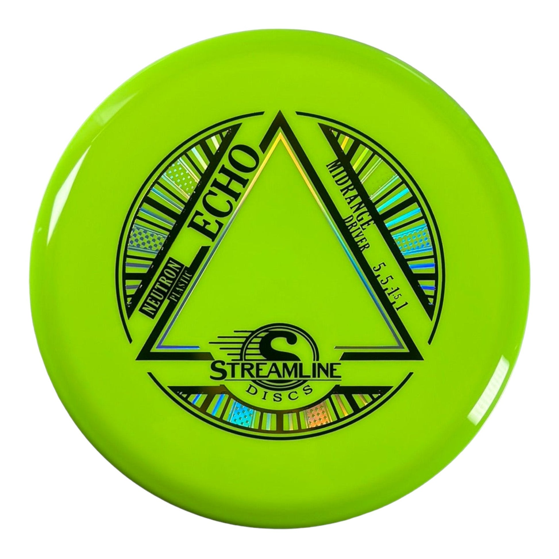 Streamline Discs Echo | Neutron | Green/Blue 166g Disc Golf