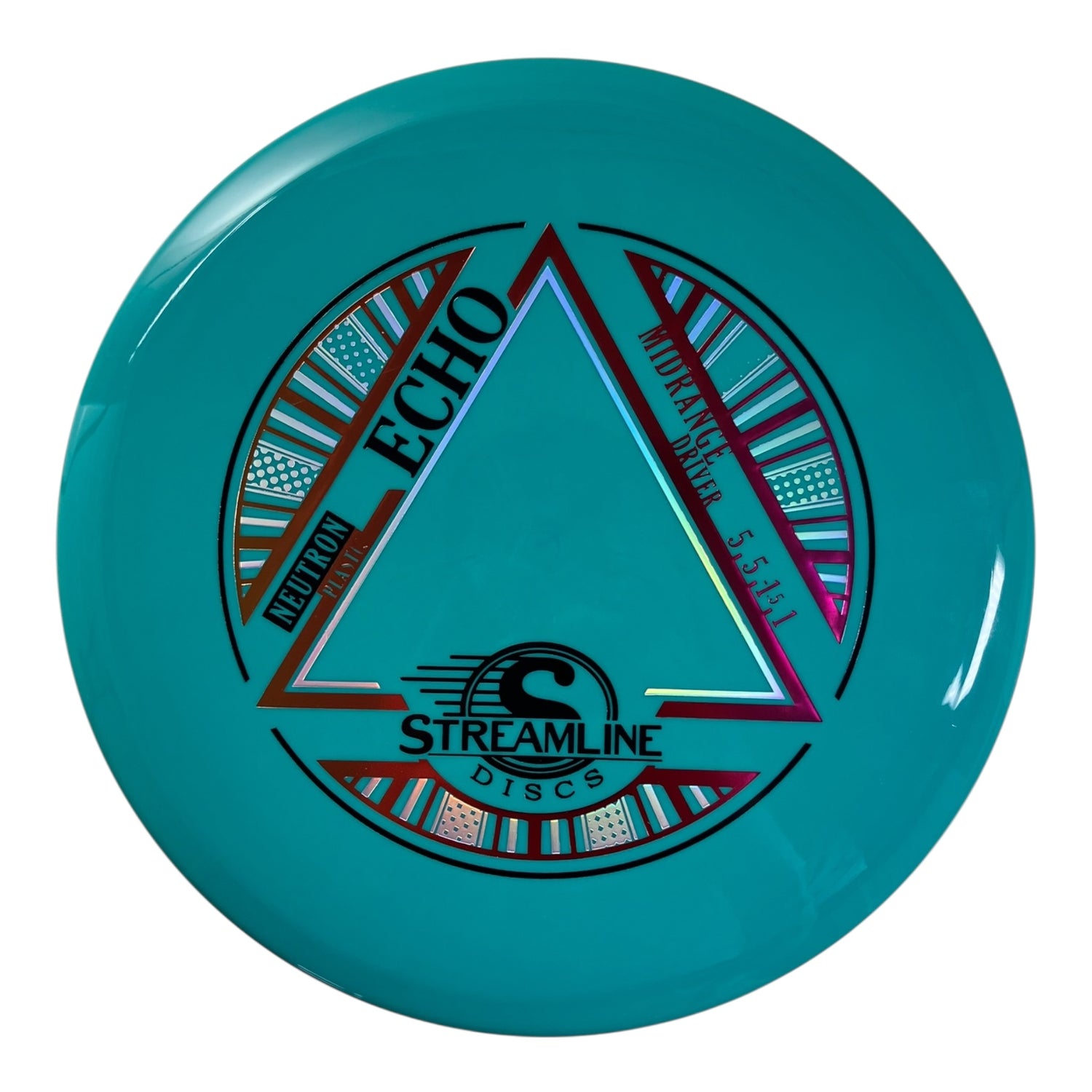 Streamline Discs Echo | Neutron | Blue/Purple 176g Disc Golf