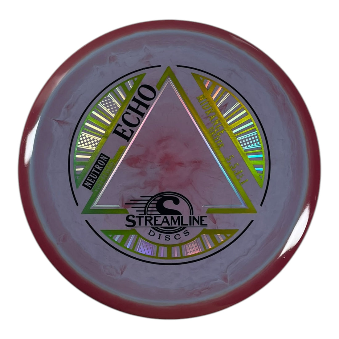 Streamline Discs Echo | Neutron Soft | Blue/Swirl/Green 177g Disc Golf