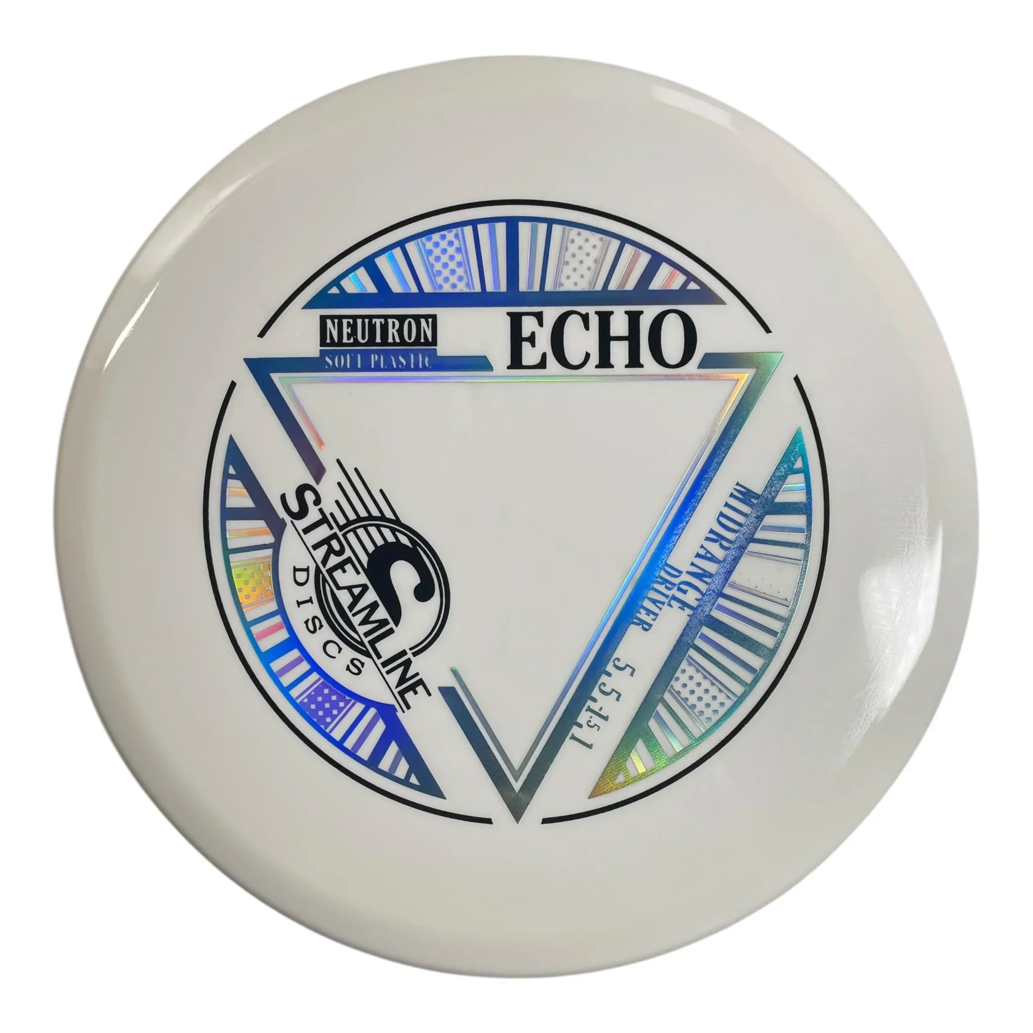 Streamline Discs Echo | Neutron Soft | White/Blue 177g Disc Golf