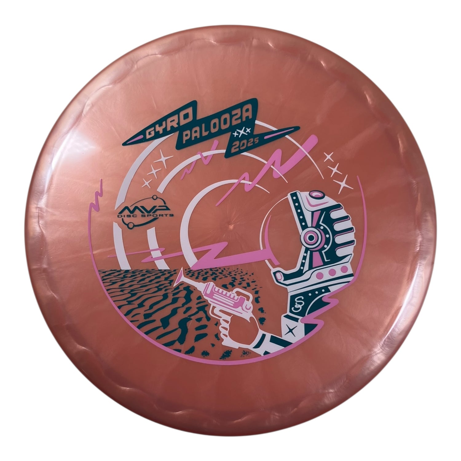 Streamline Discs Echo | Plasma | Bronze/Pink/Teal 177g (Gyropalooza 2025) Disc Golf