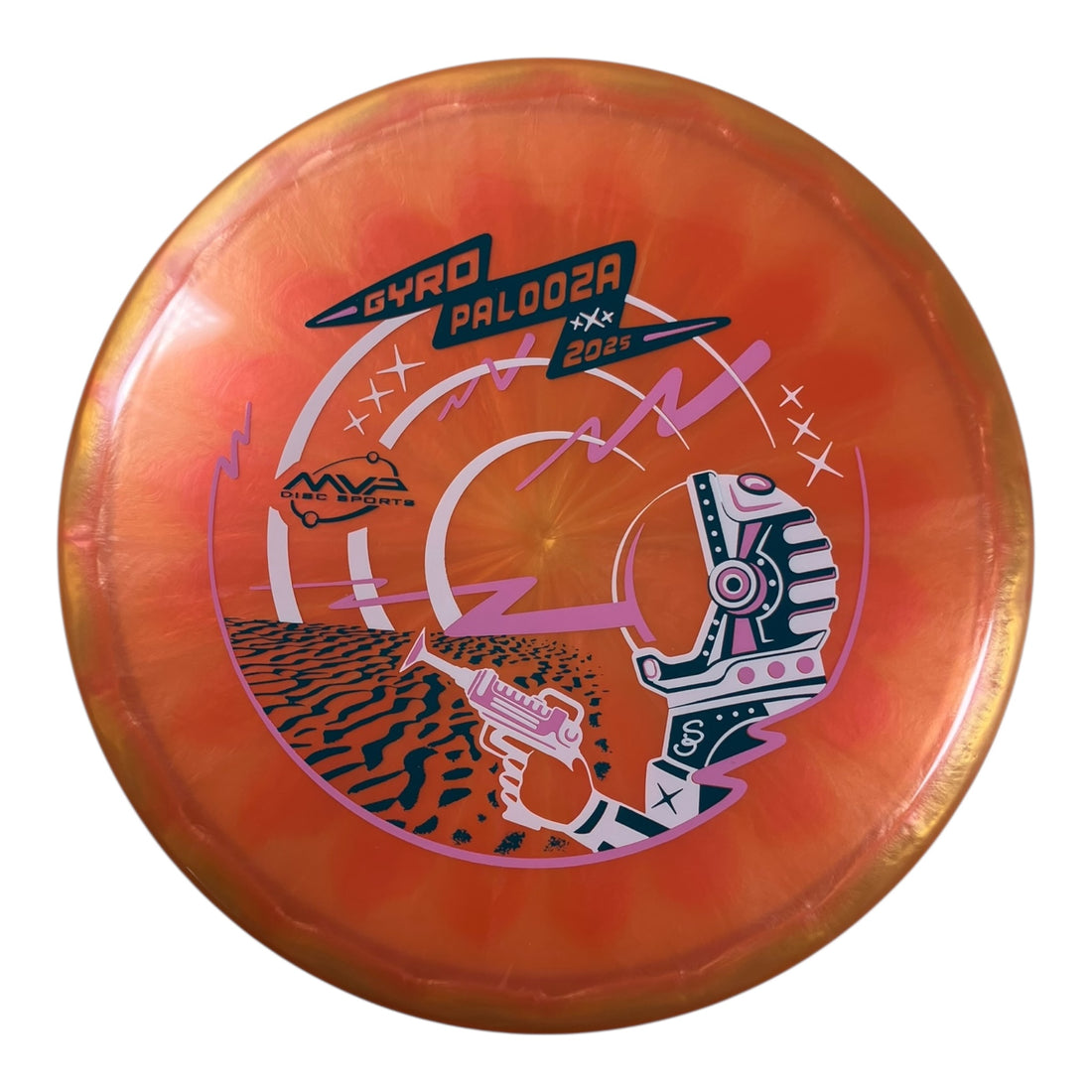 Streamline Discs Echo | Plasma | Orange/Pink/Teal 177g (Gyropalooza 2025) Disc Golf