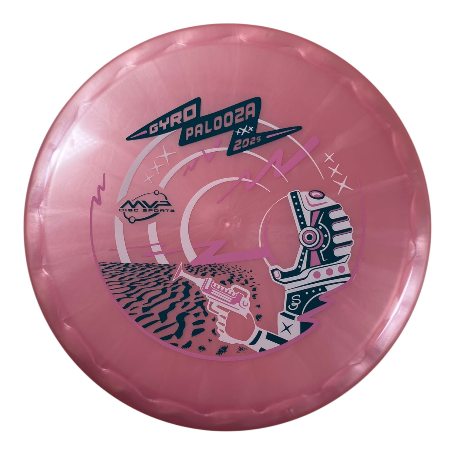 Streamline Discs Echo | Plasma | Pink/Teal 176g (Gyropalooza 2025) Disc Golf