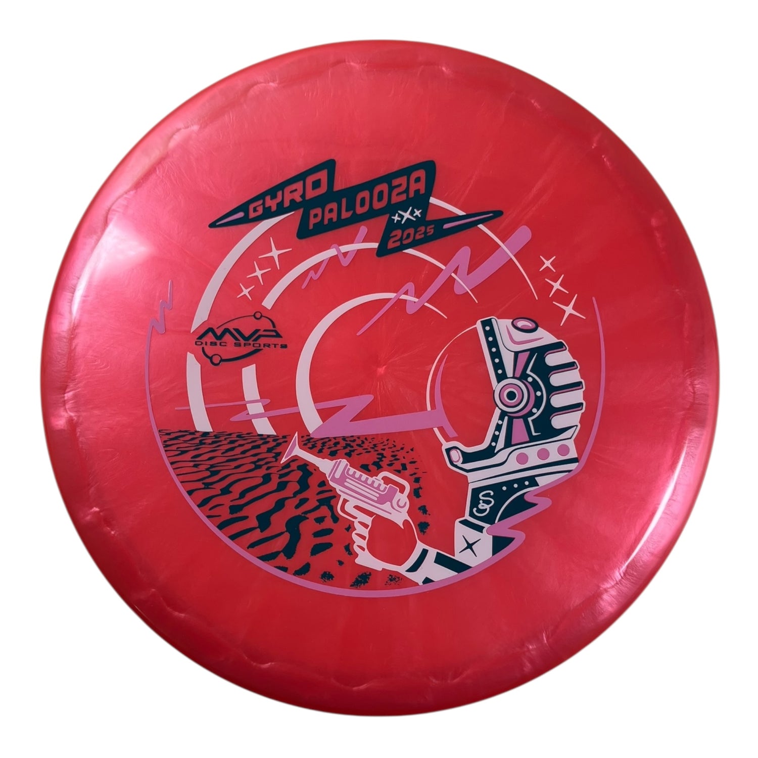 Streamline Discs Echo | Plasma | Red/Pink/Teal 176g (Gyropalooza 2025) Disc Golf