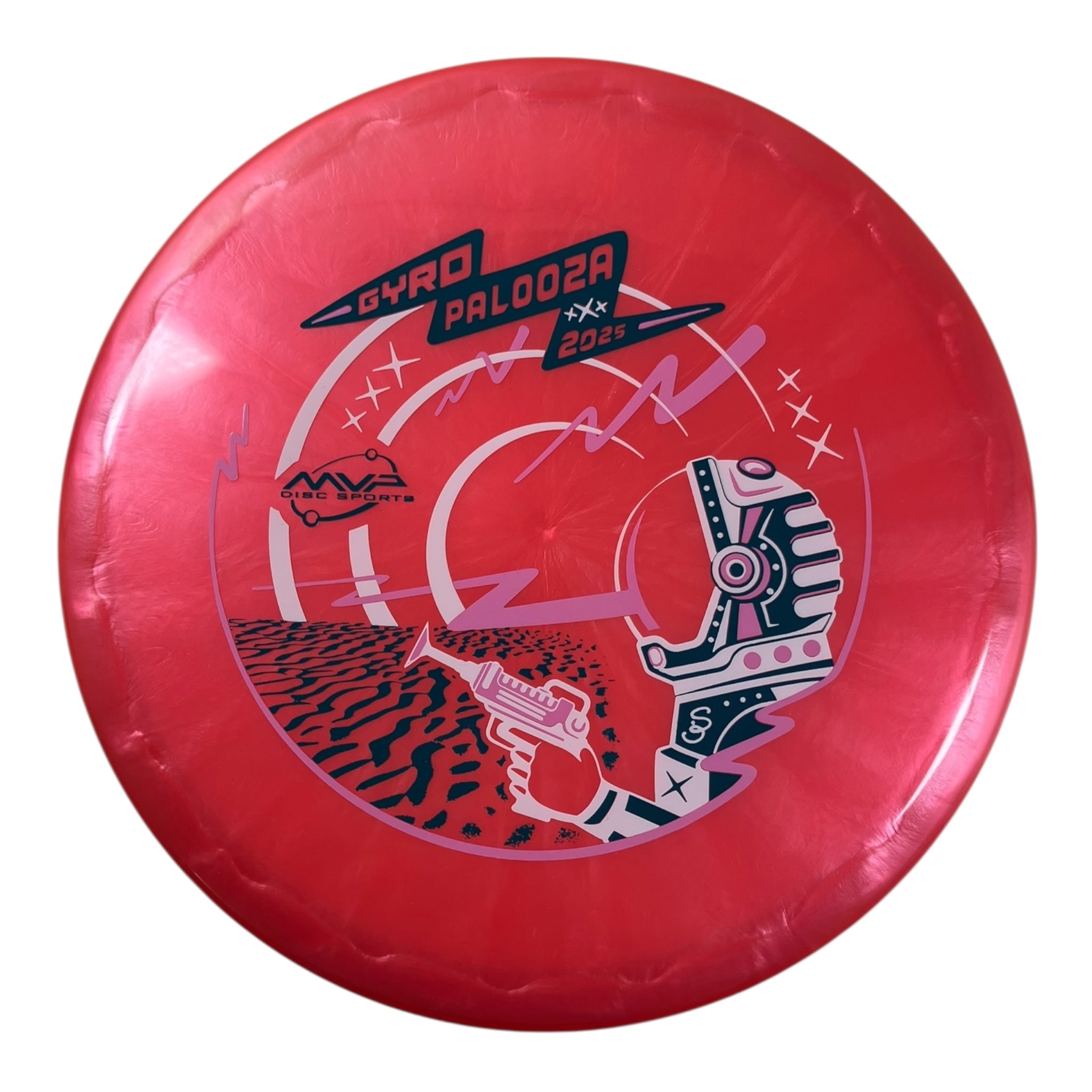 Streamline Discs Echo | Plasma | Red/Pink/Teal 176g (Gyropalooza 2025) Disc Golf