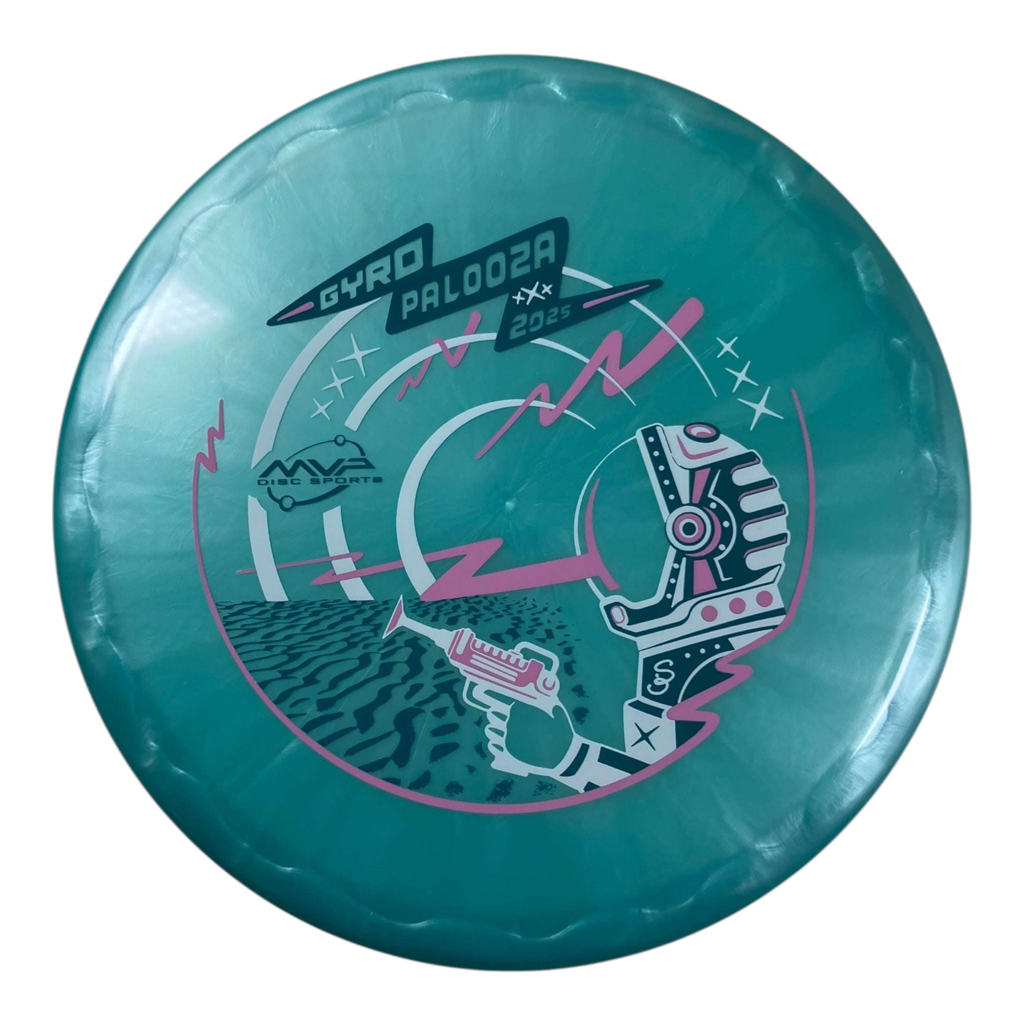 Streamline Discs Echo | Plasma | Teal/Pink/Teal 177g (Gyropalooza 2025) Disc Golf