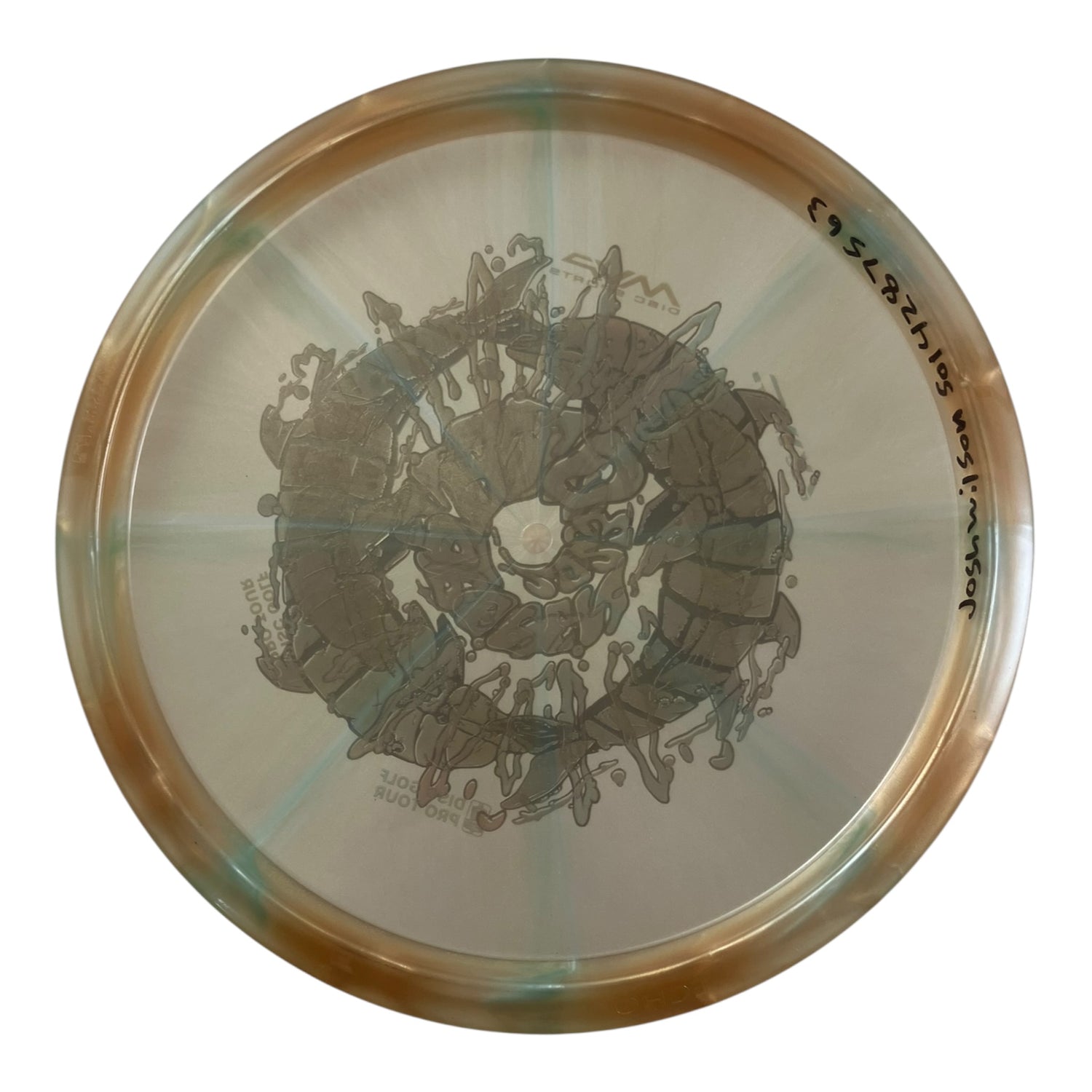 Streamline Discs Echo - Used Excellent | Proton Soft | White/Gold 175g (OTB Open 2023) Disc Golf