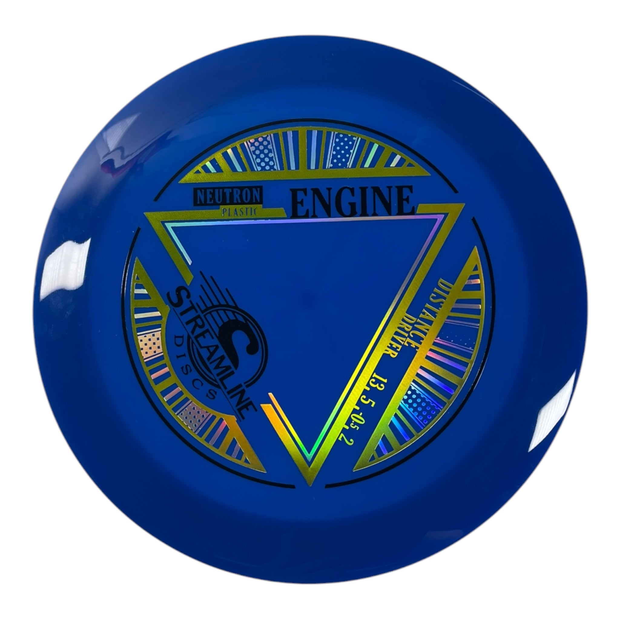 Streamline Discs Engine | Neutron | Blue/Gold 169g Disc Golf
