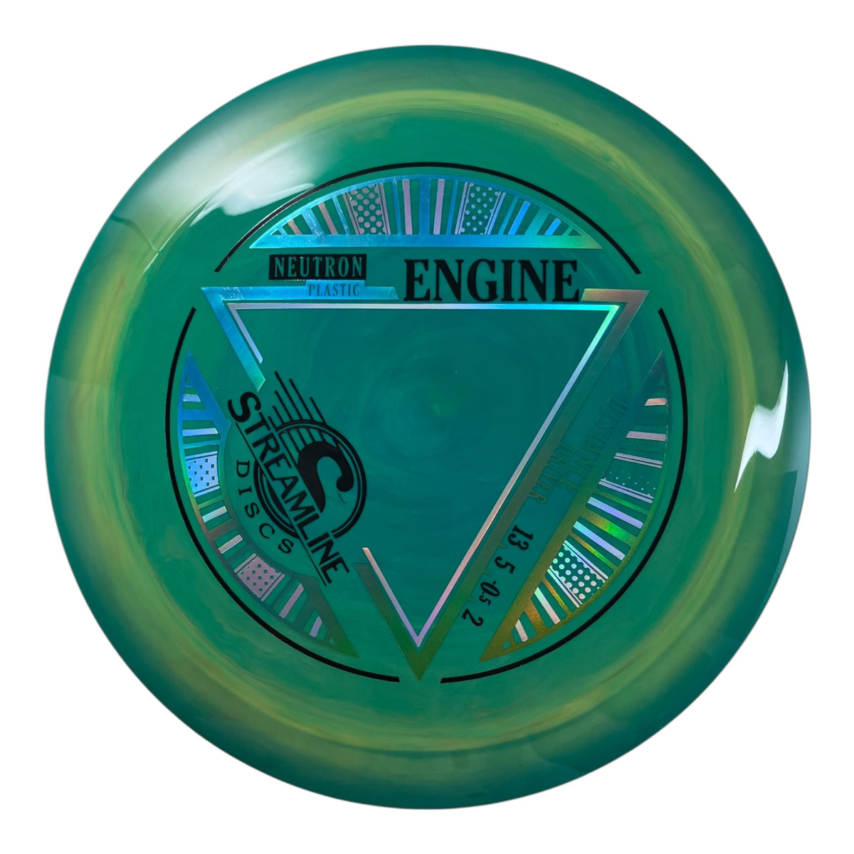 Streamline Discs Engine | Neutron | Green/Holo 173g Disc Golf