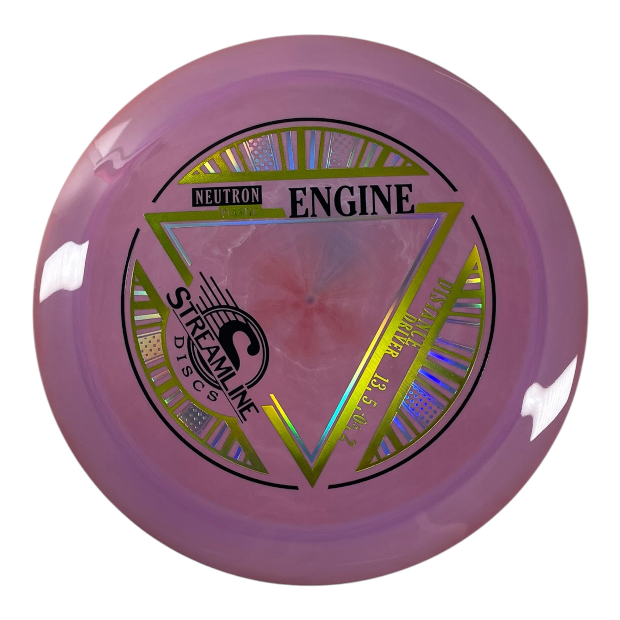 Streamline Discs Engine | Neutron | Pink/Gold 169g Disc Golf