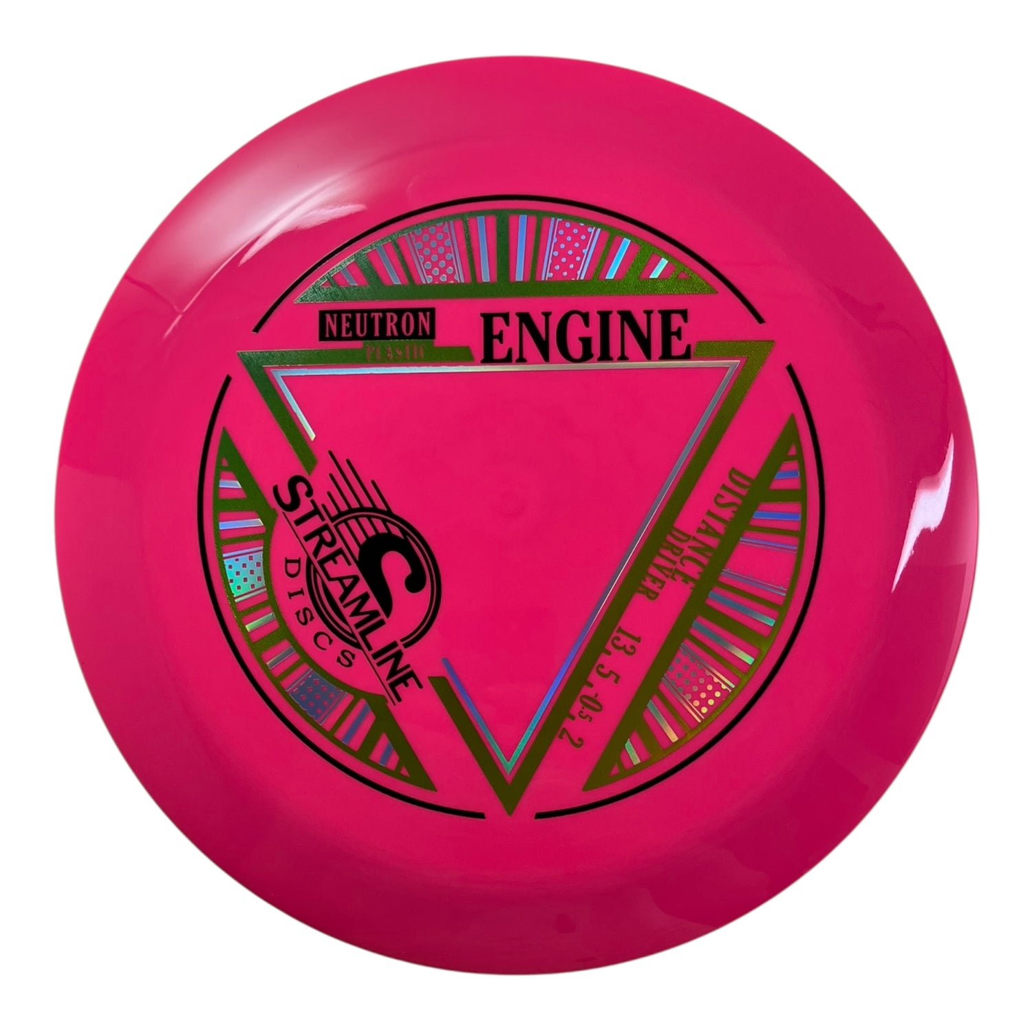 Streamline Discs Engine | Neutron | Pink/Gold 169g Disc Golf