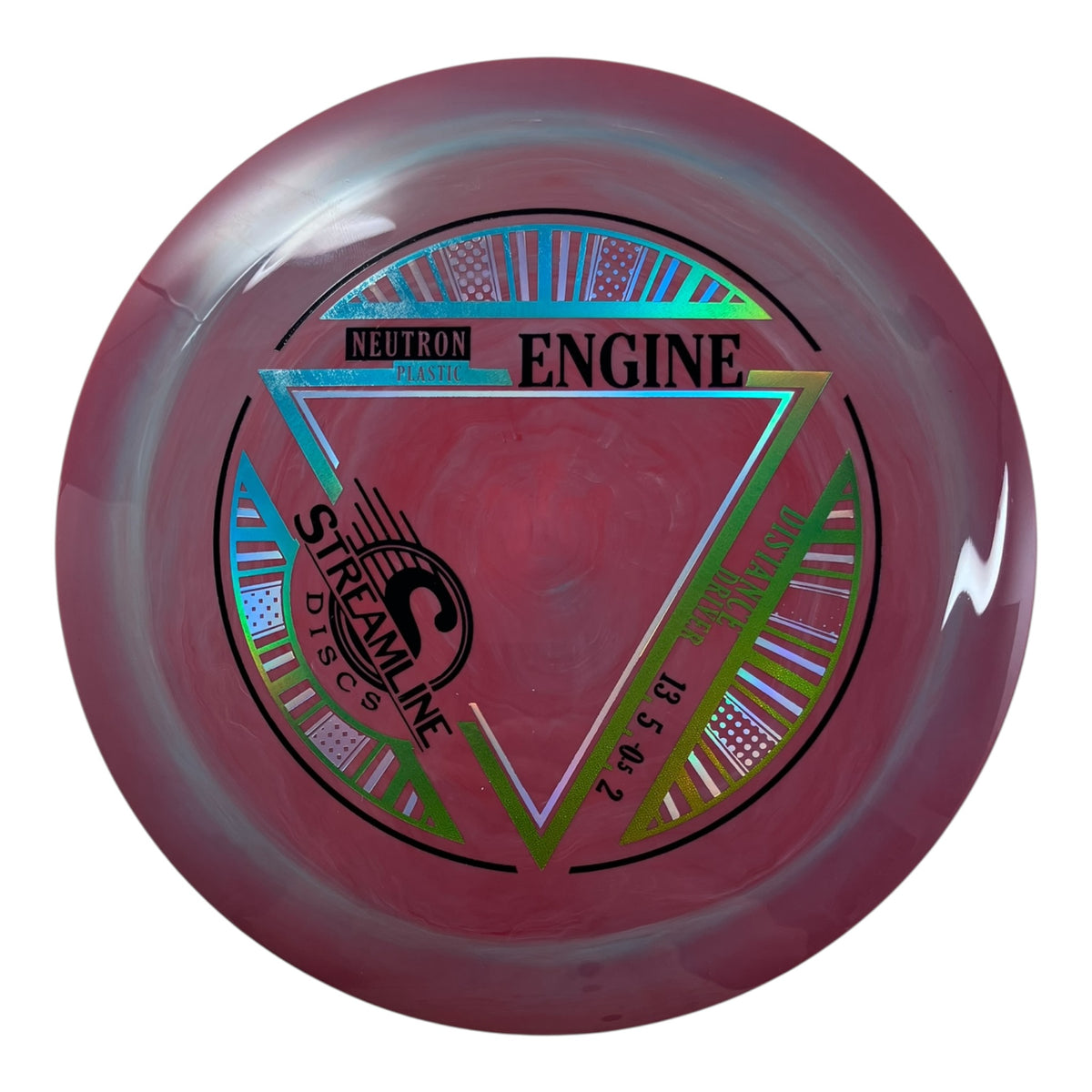 Streamline Discs Engine | Neutron | Purple/Green 174g Disc Golf