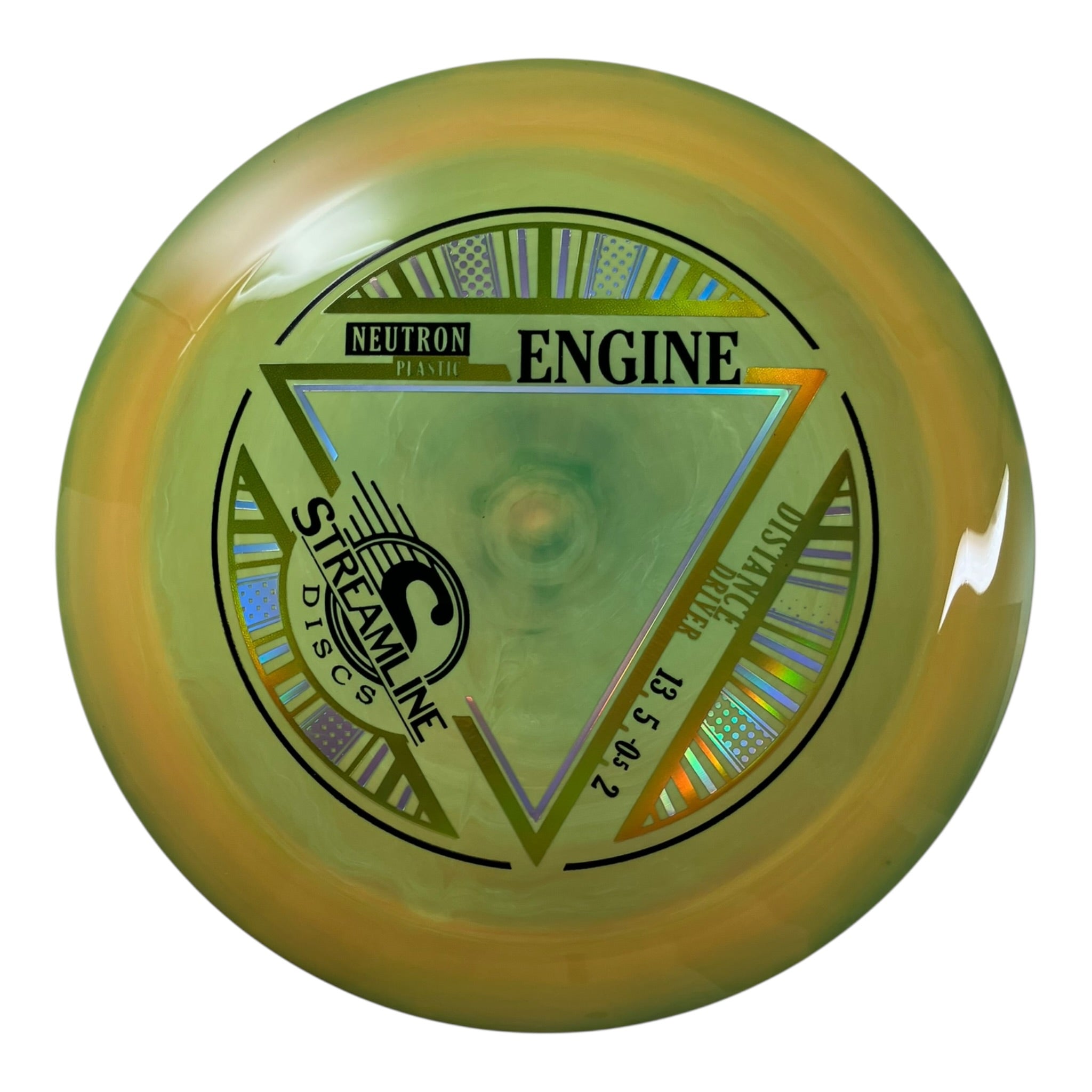 Streamline Discs Engine | Neutron | Yellow/Gold 174g Disc Golf