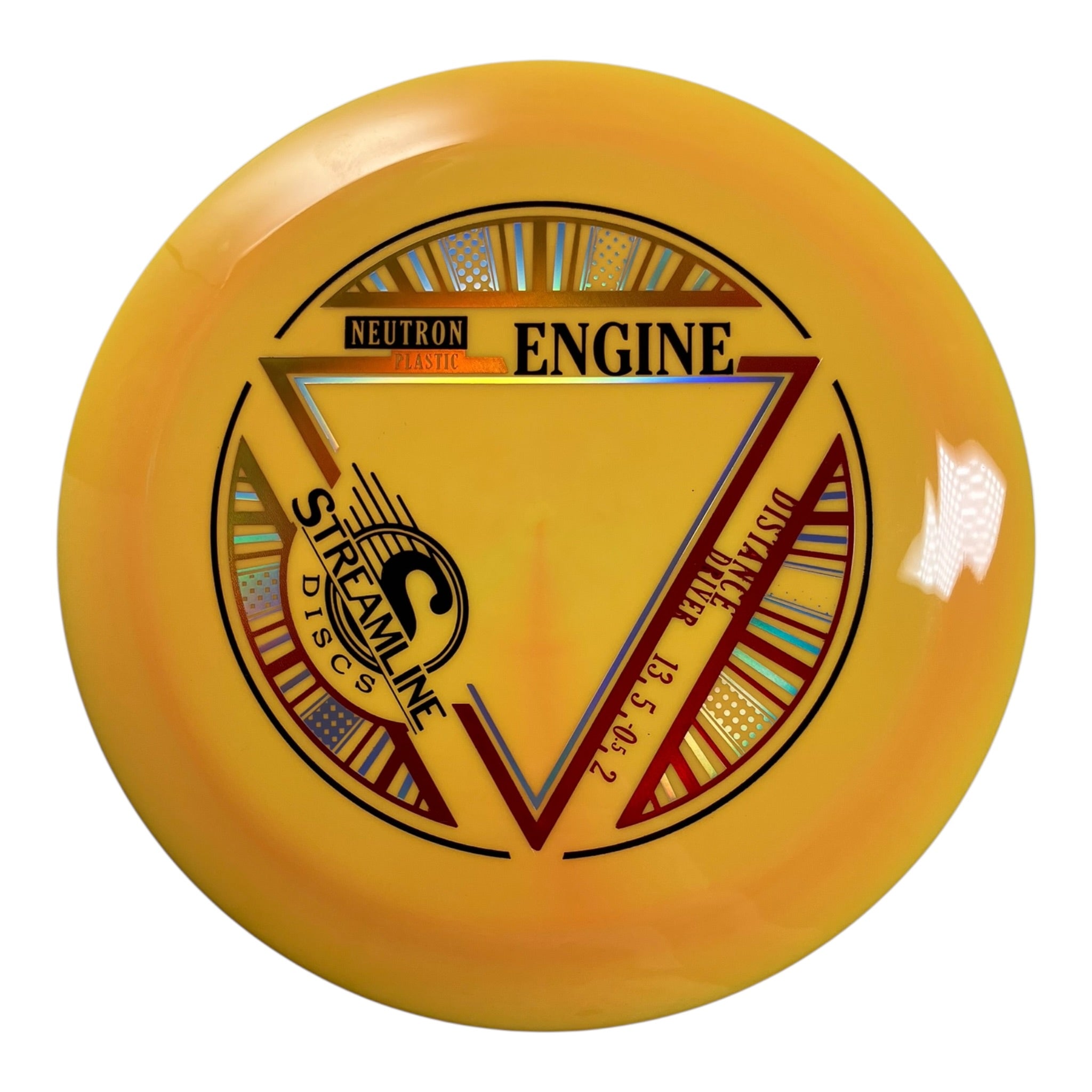 Streamline Discs Engine | Neutron | Yellow/Red 169-175g Disc Golf