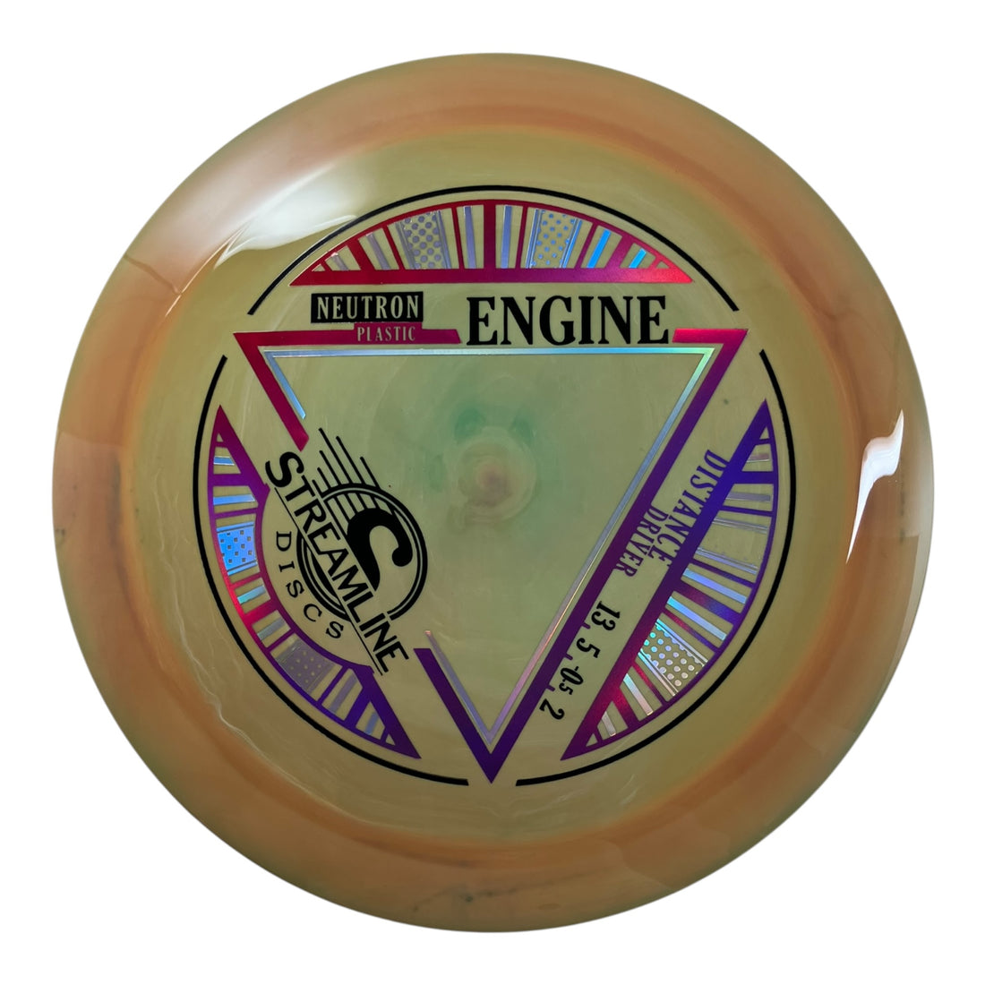 Streamline Discs Engine | Neutron | Yellow/Red 173g Disc Golf