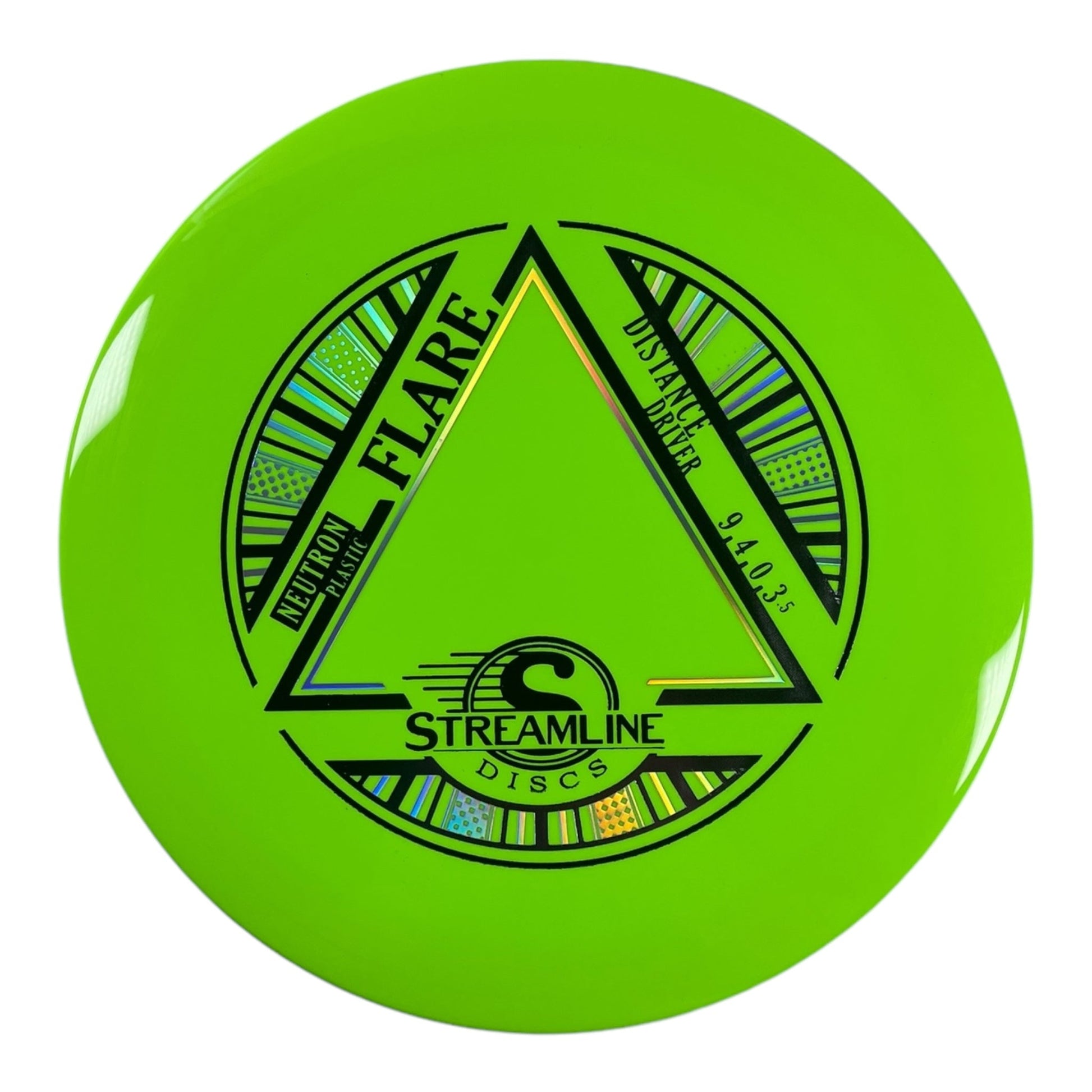 Streamline Discs Flare | Neutron | Green/Blue 174g Disc Golf