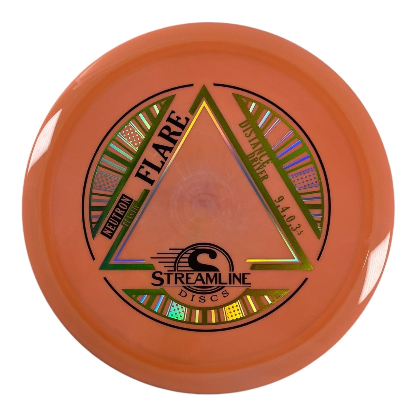 Streamline Discs Flare | Neutron | Orange/Green 168g Disc Golf