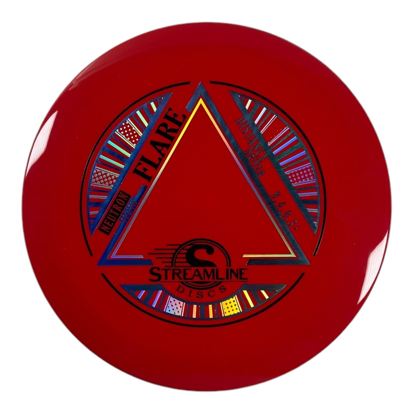 Streamline Discs Flare | Neutron | Red/Blue 168g Disc Golf