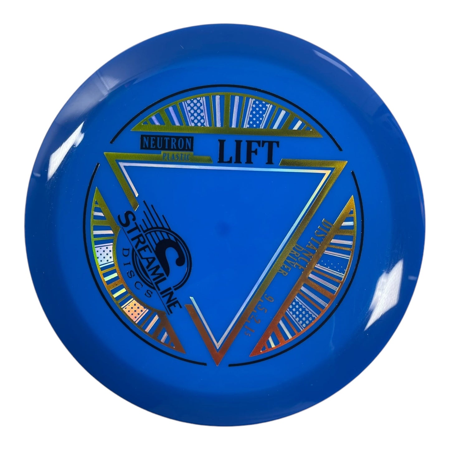 Streamline Discs Lift | Neutron | Blue/Gold 173g Disc Golf