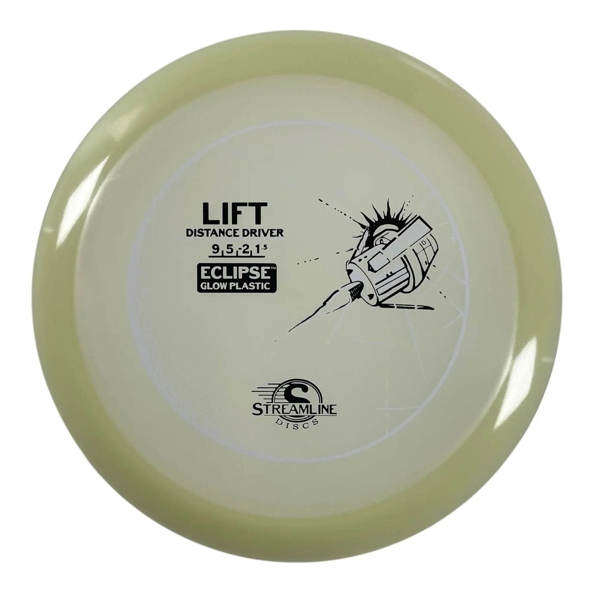 Streamline Discs Lift | Eclipse | Glow/Gold 173-174g Disc Golf