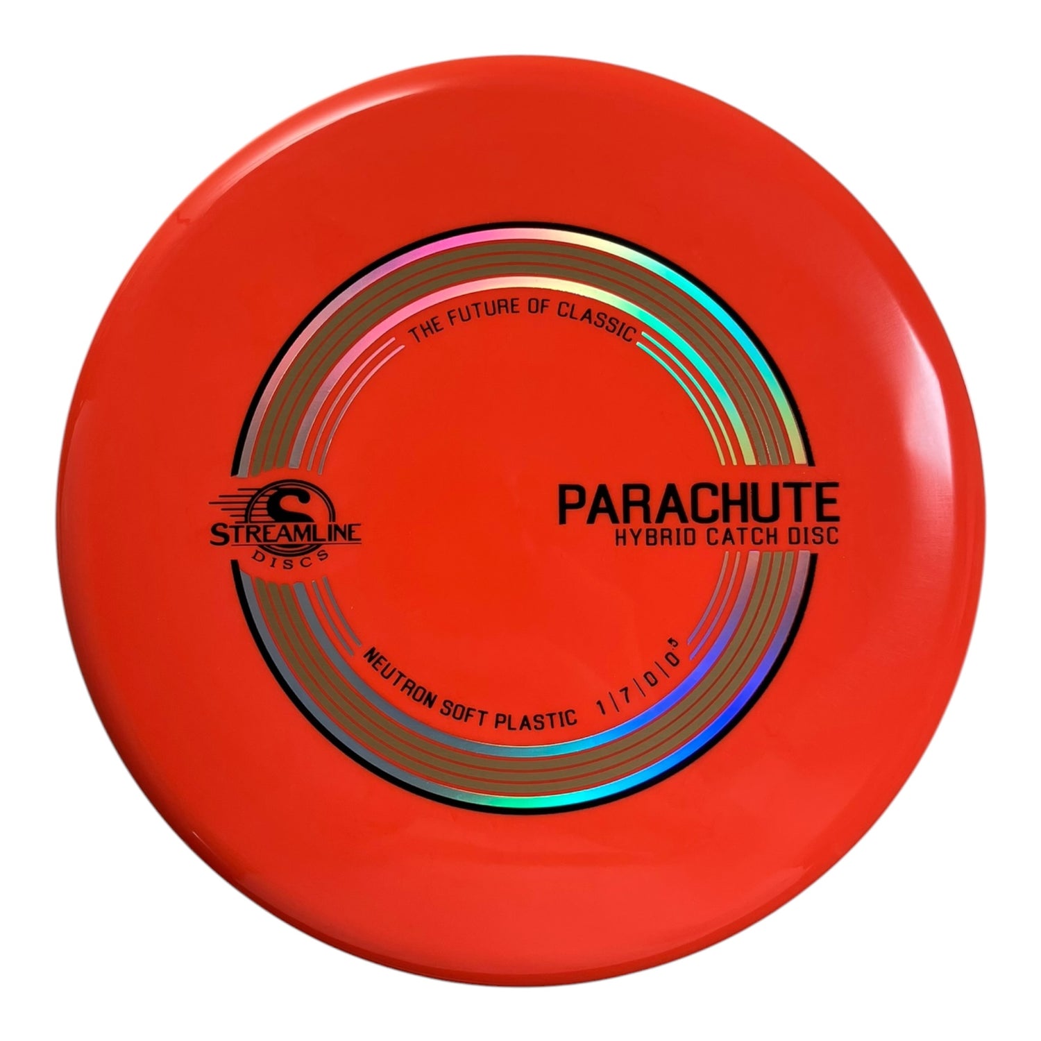Streamline Discs Parachute | Neutron Soft | Orange/Gold 151g (OTB Open 2026) Disc Golf