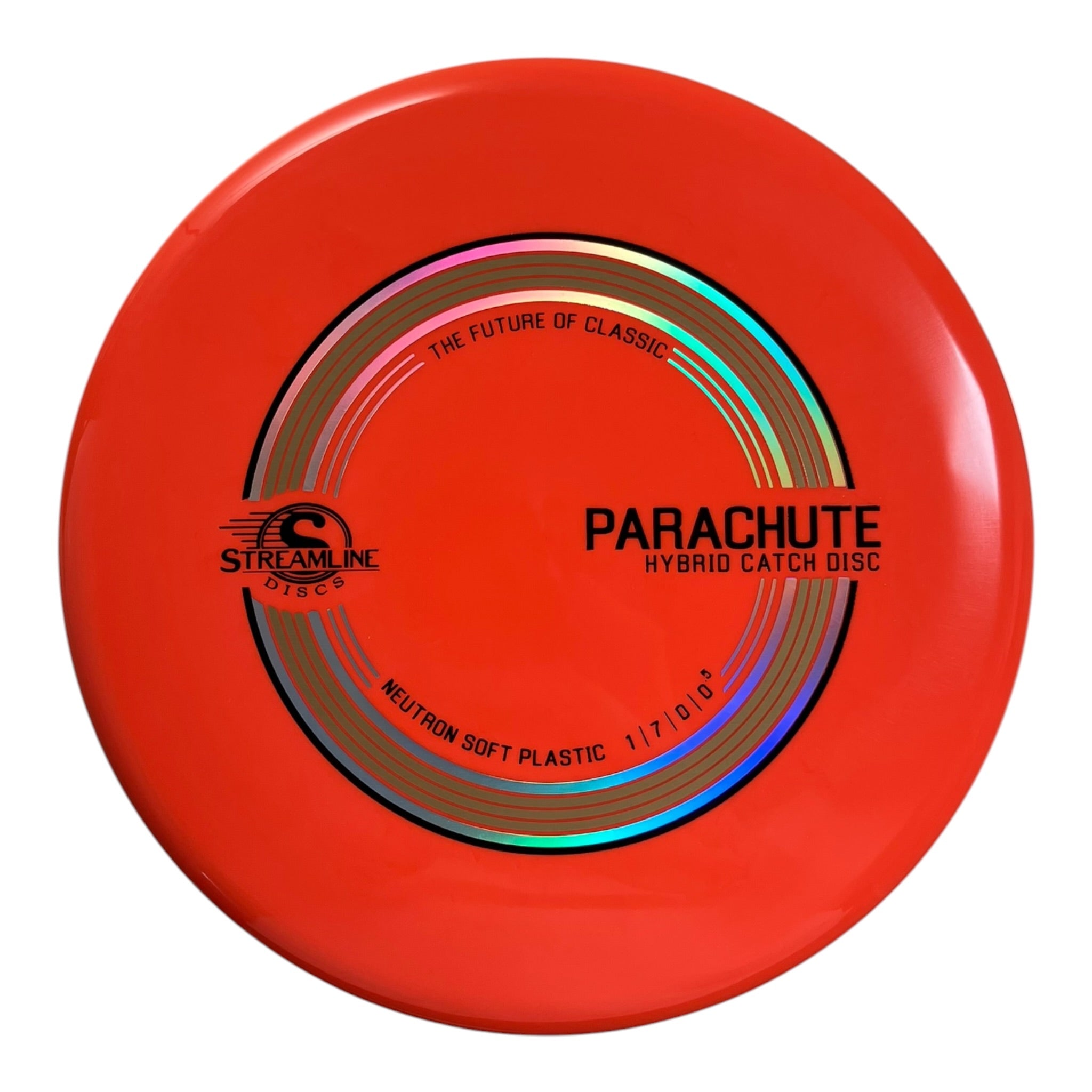Streamline Discs Parachute | Neutron Soft | Orange/Gold 151g (OTB Open 2026) Disc Golf