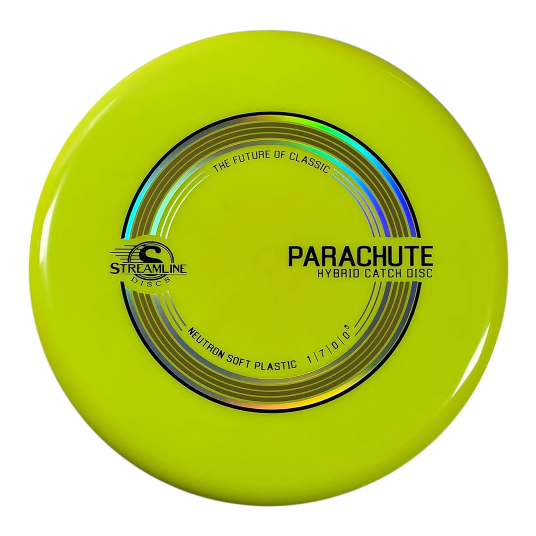 Streamline Discs Parachute | Neutron Soft | Yellow/Gold 150g Disc Golf