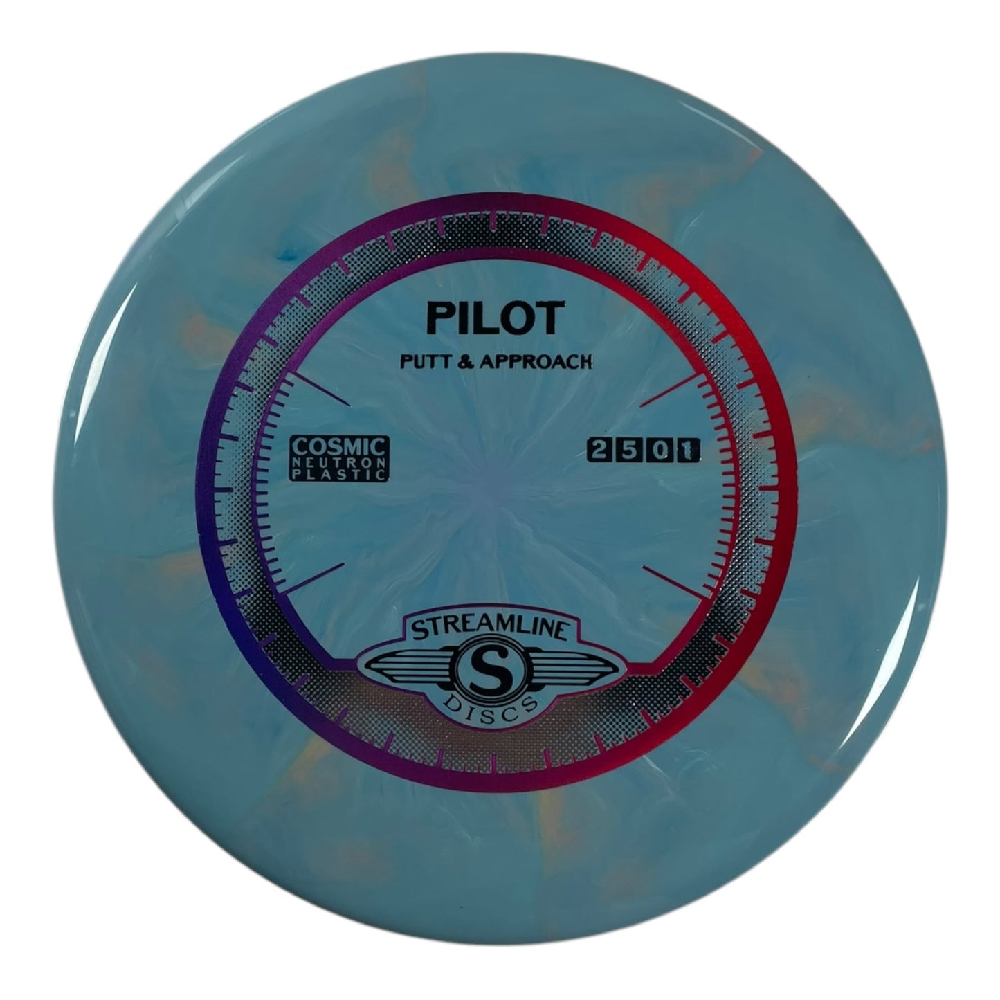 Streamline Discs Pilot | Cosmic Neutron | Blue/Purple 168g Disc Golf