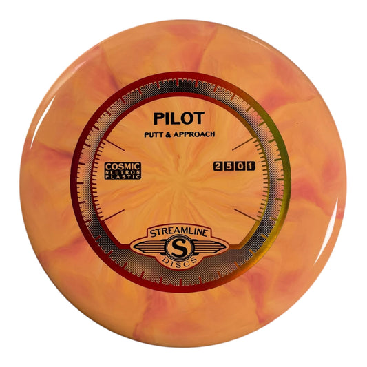 Streamline Discs Pilot | Cosmic Neutron | Orange/Red 169g Disc Golf