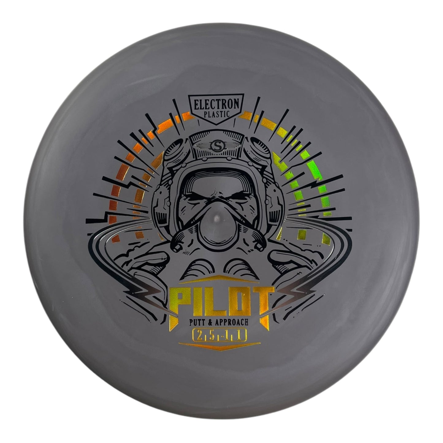 Streamline Discs Pilot | Electron | Grey/Gold 167g Disc Golf