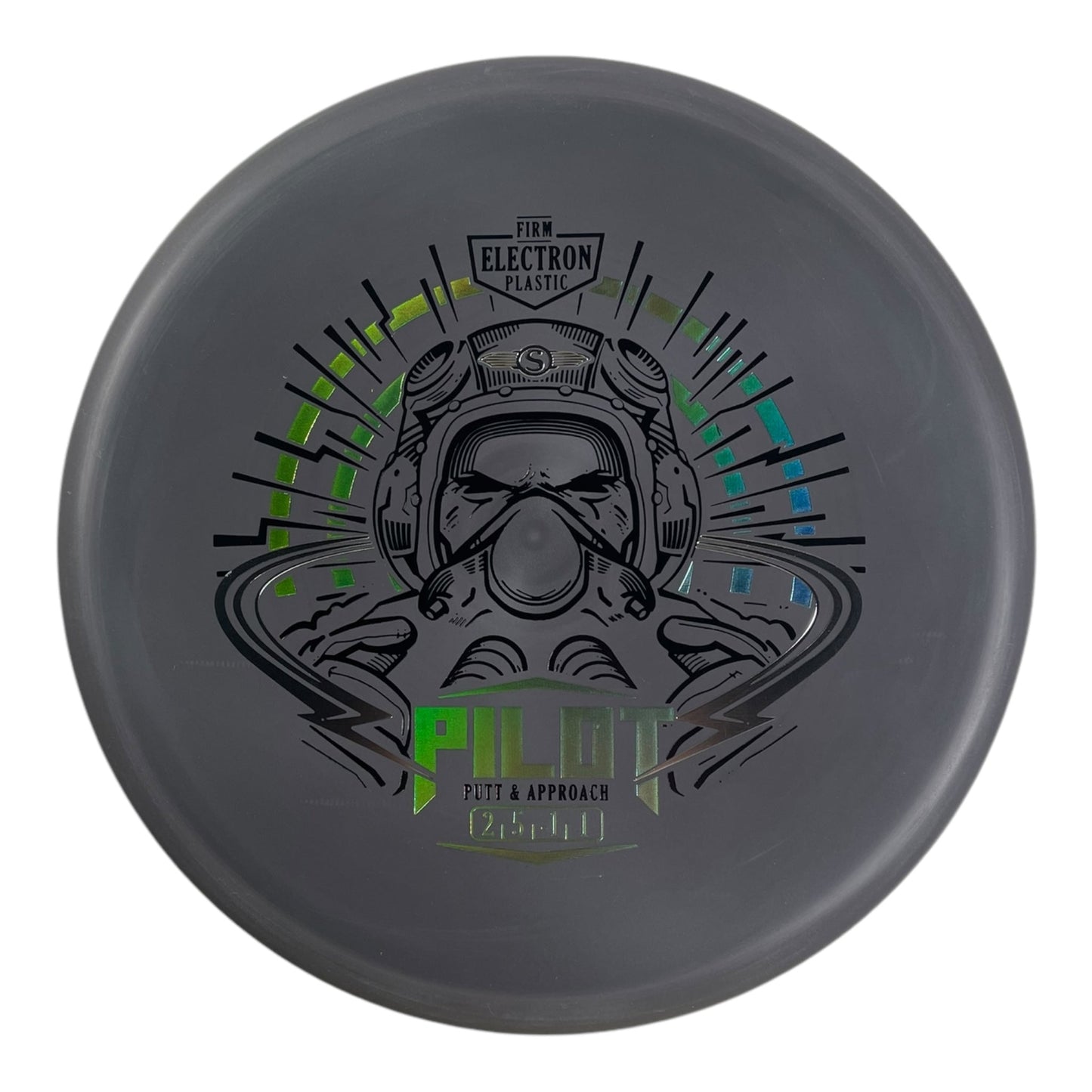 Streamline Discs Pilot | Firm Electron | Grey/Green 167g Disc Golf