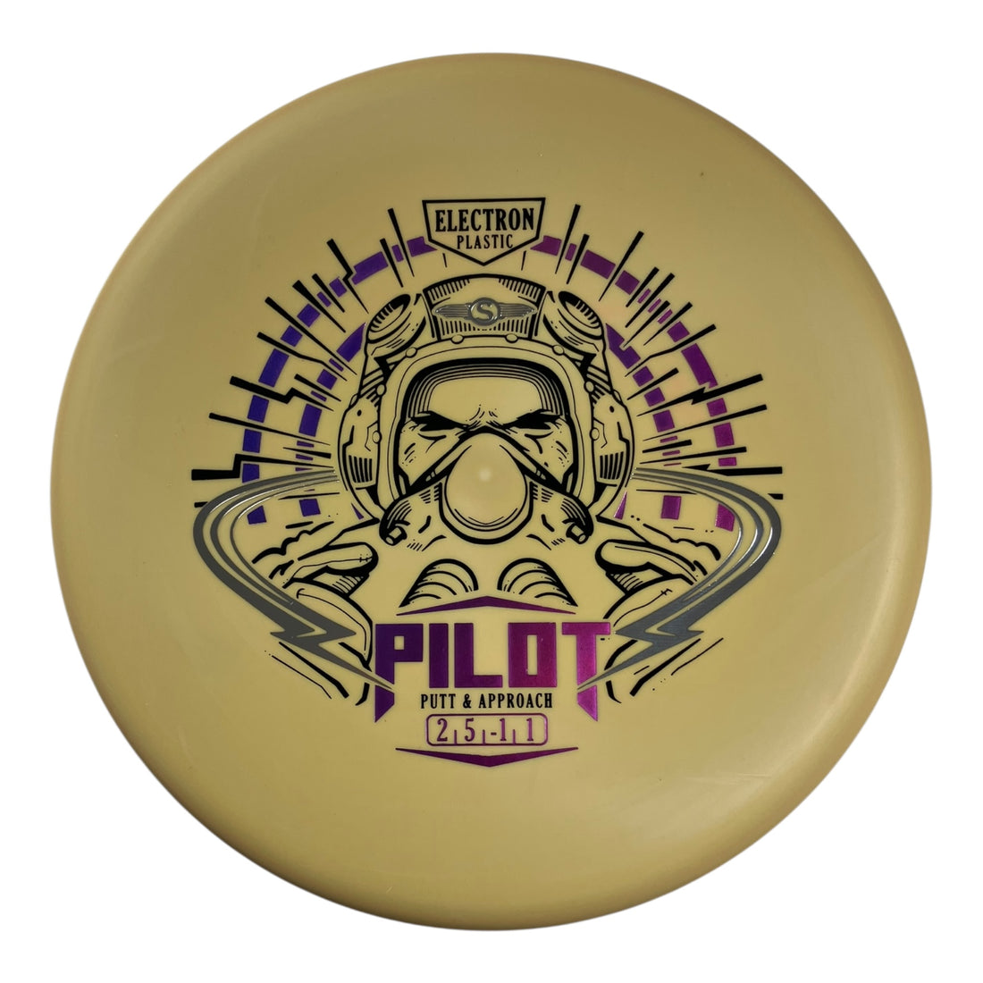 Streamline Discs Pilot | Electron | Yellow/Purple 171g Disc Golf
