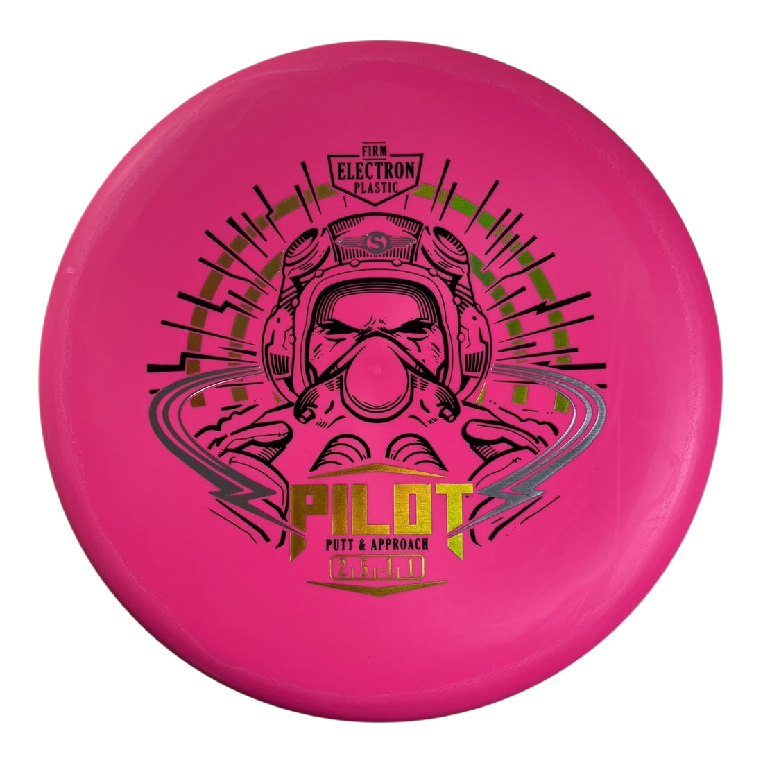Streamline Discs Pilot | Firm Electron | Pink/Gold 174g Disc Golf